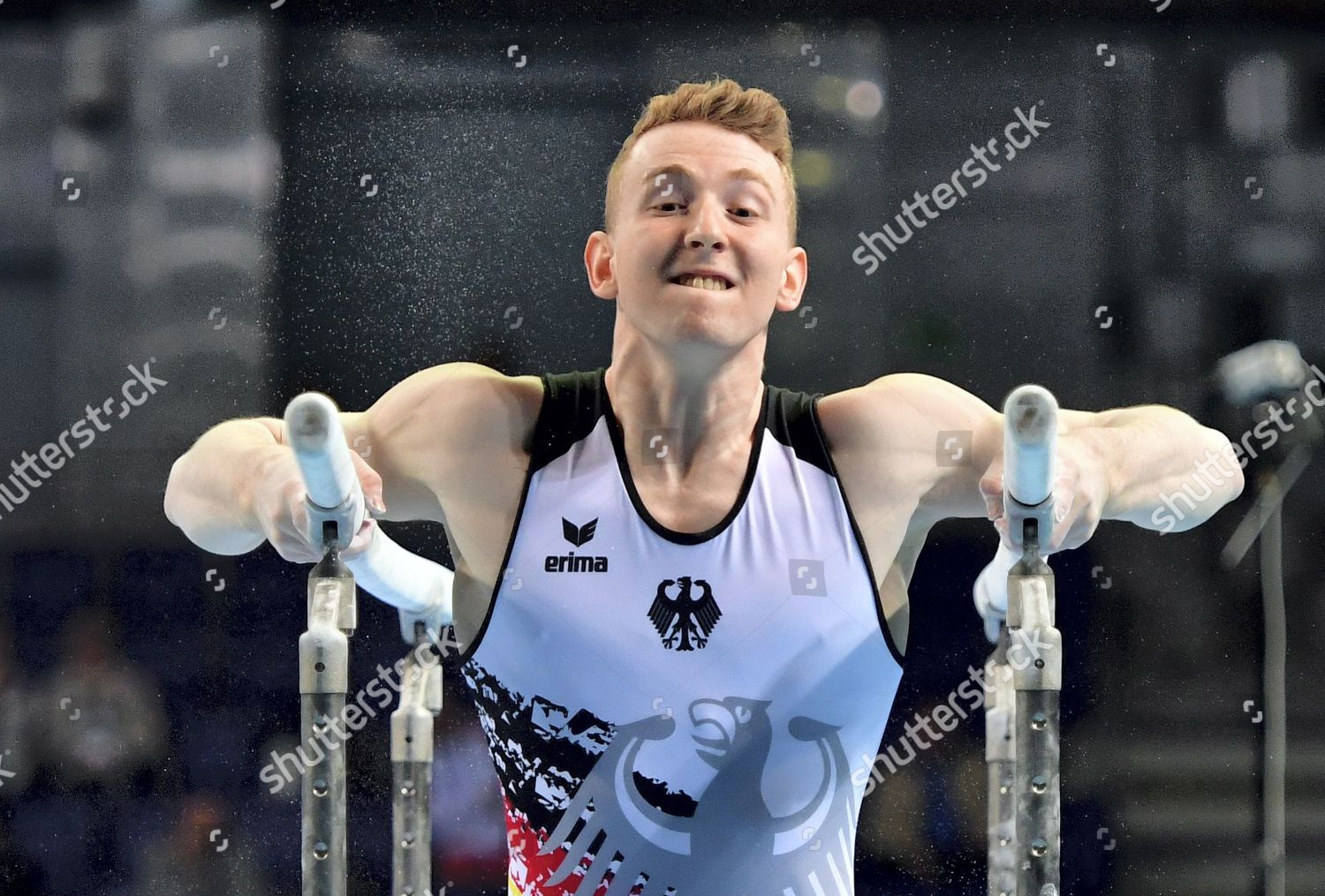 Nils Dunkel Germany Competes Parallel Bars Editorial Stock Photo ...