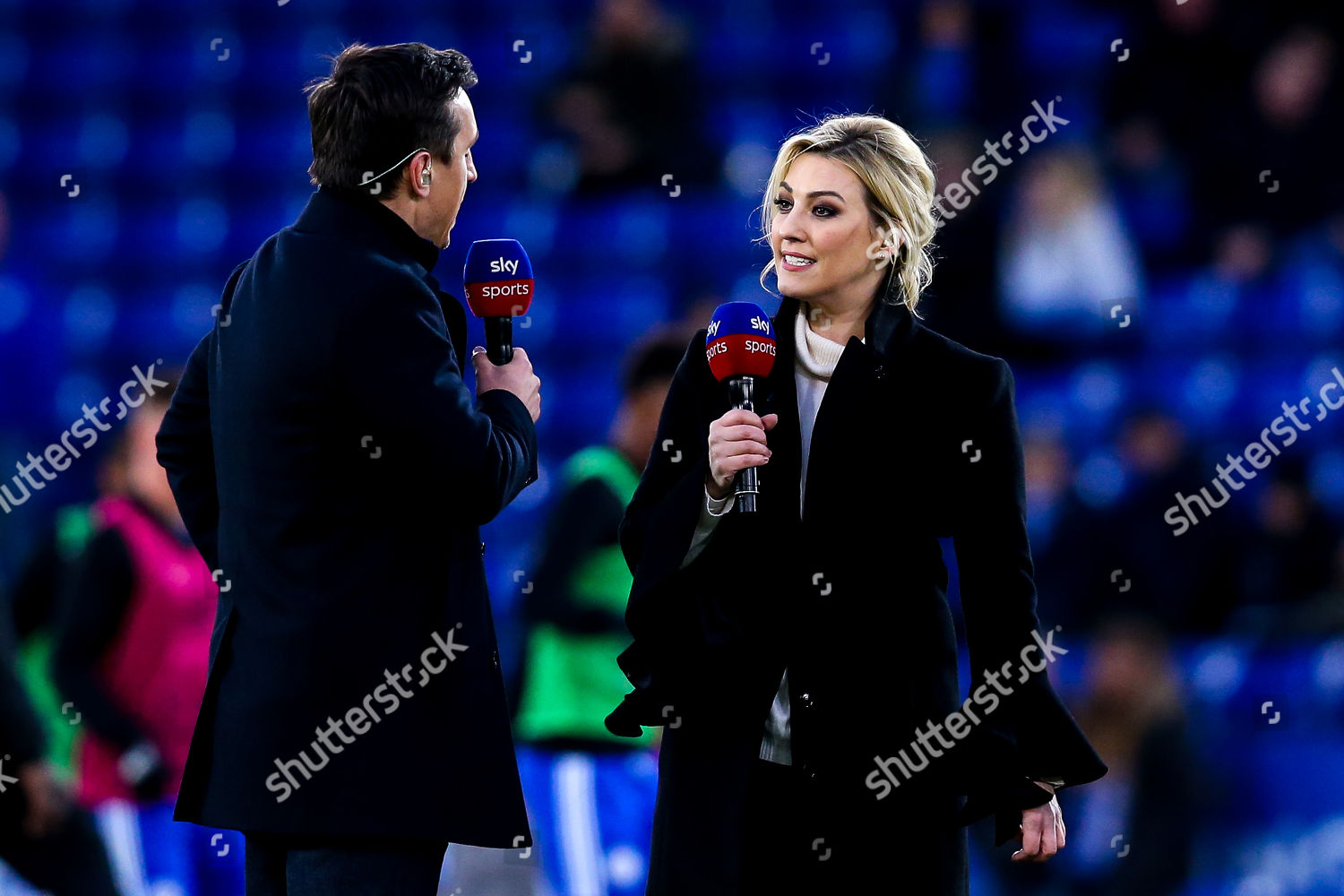 Sky Sports Presenter Kelly Cates Has Editorial Stock Photo - Stock ...