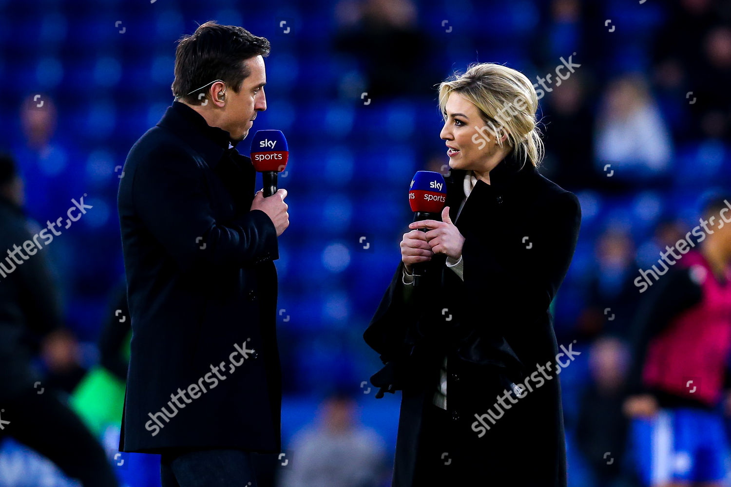 Sky Sports Presenter Kelly Cates Has Editorial Stock Photo - Stock ...