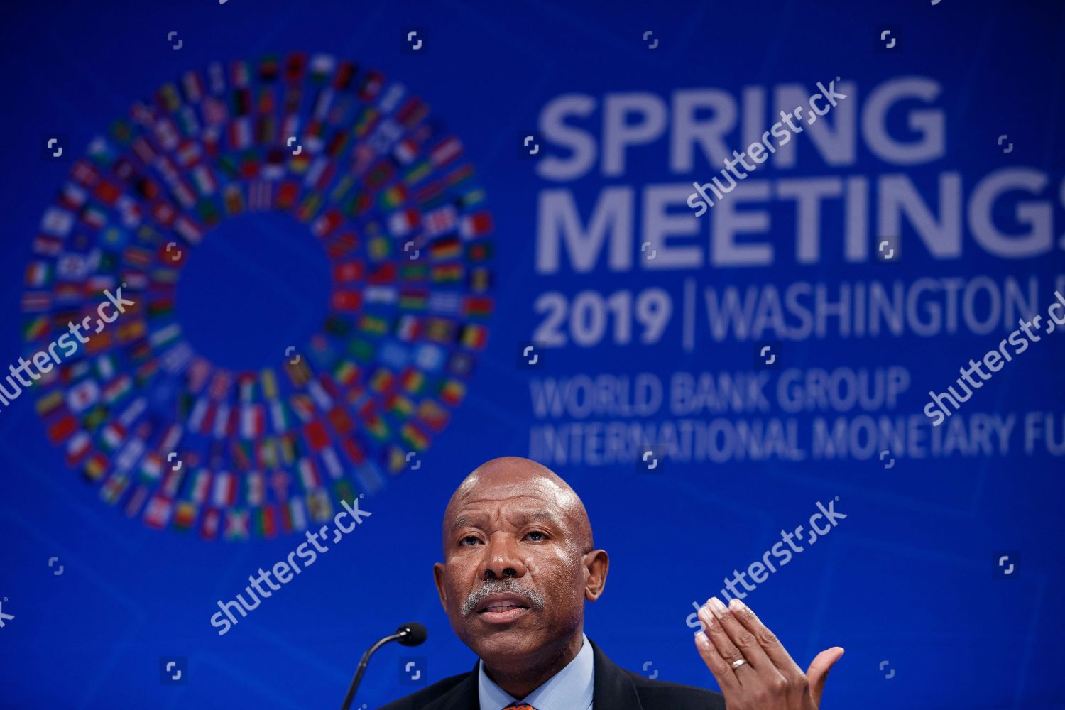 Imfc Chairman Governor South African Reserve Bank Editorial Stock
