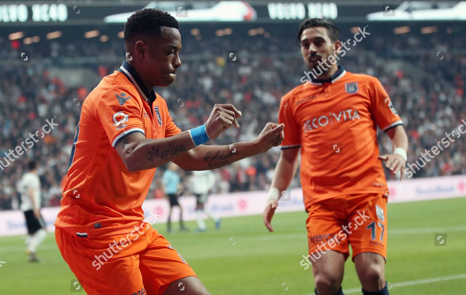 Basaksehir Istanbuls Robinho L Celebrates After Scoring Editorial Stock Photo Stock Image Shutterstock