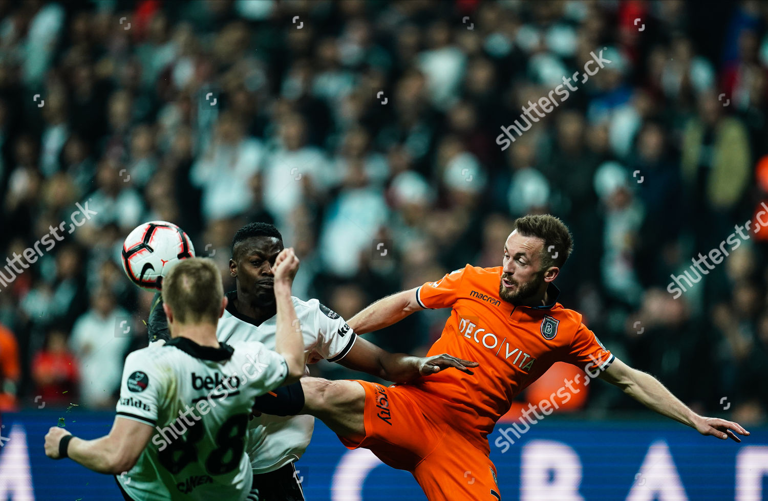 Edin Visca Ofistanbul Basaksehir Shots On Goal Editorial Stock Photo Stock Image Shutterstock