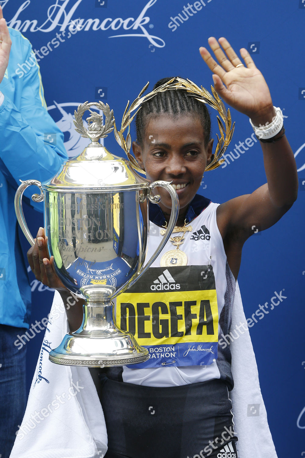 Worknesh Degefa Ethiopia Reacts She Poses Editorial Stock Photo Stock