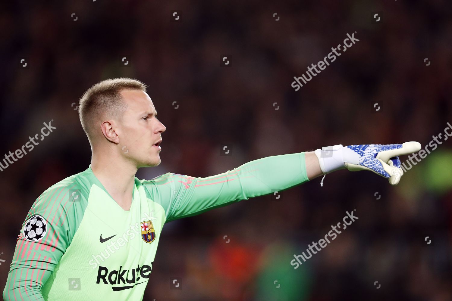 Fc Barcelona Goalkeeper Marcandre Ter Stegen Editorial Stock Photo ...