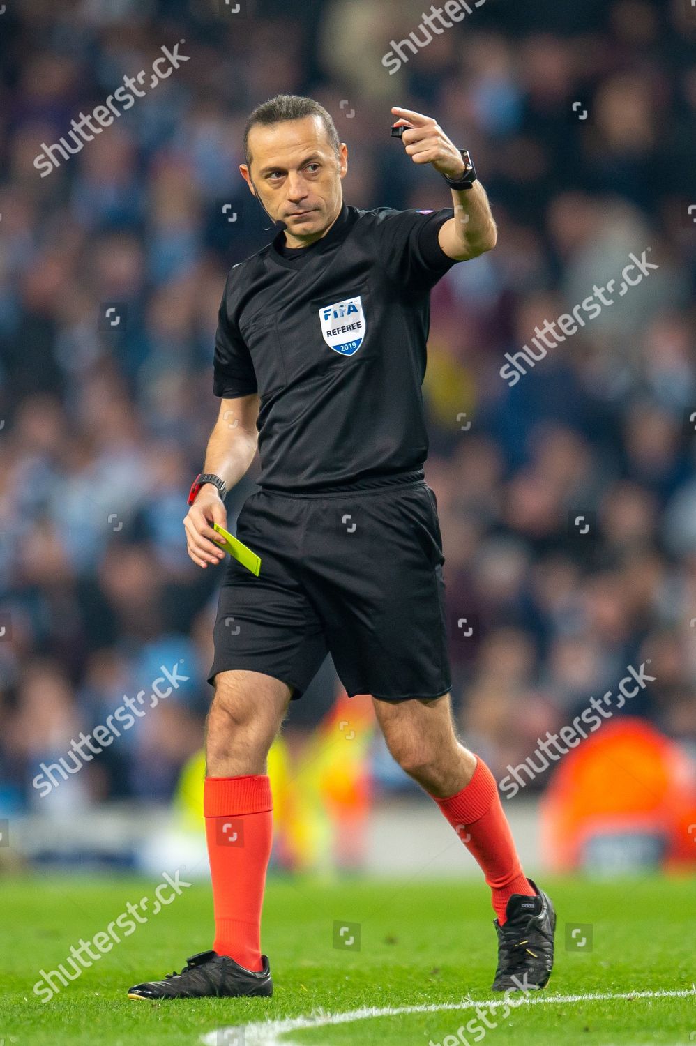 Referee Cuneyt Cakir Tur During Champions League Editorial Stock Photo Stock Image Shutterstock