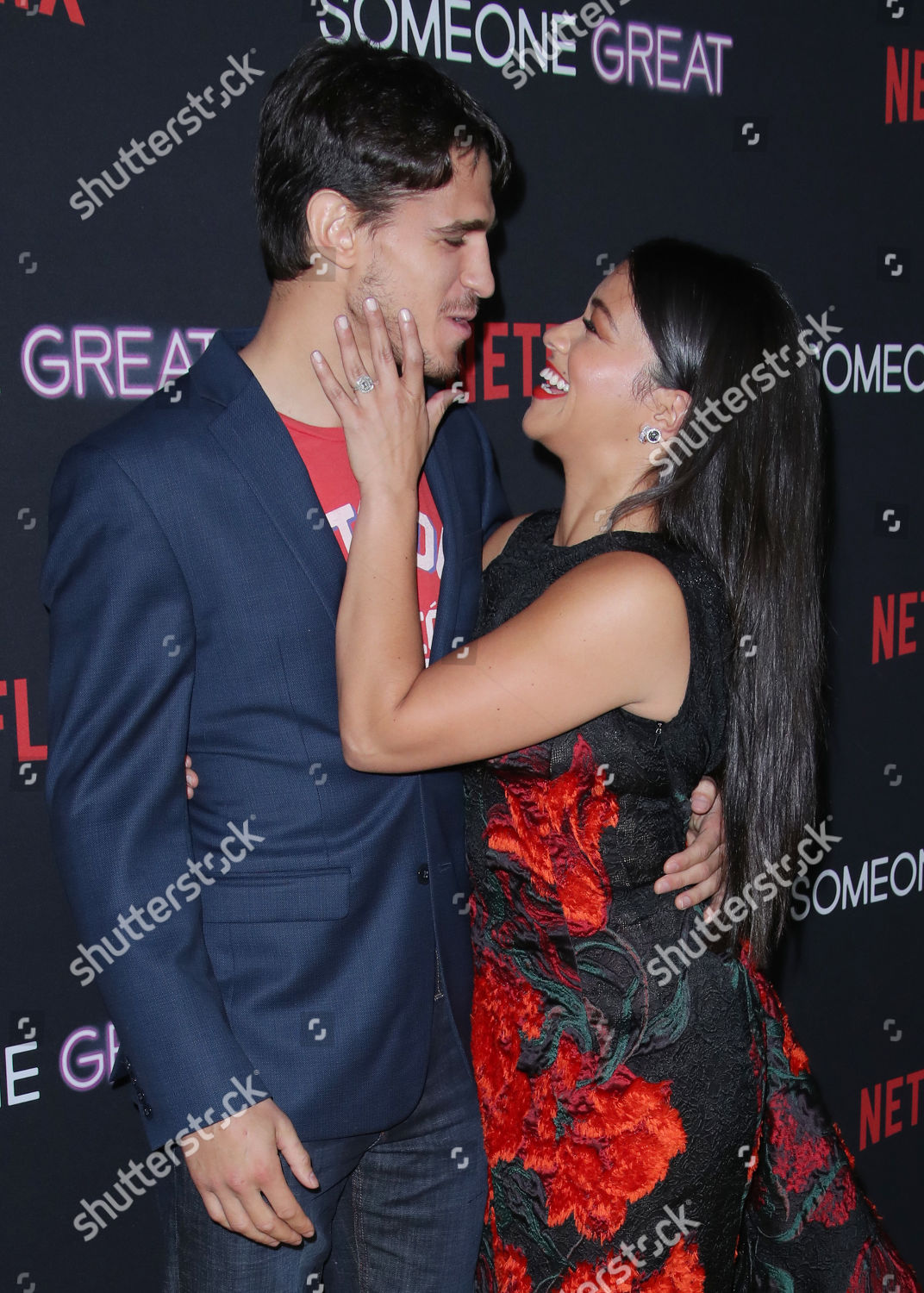 Gina Rodriguez Fiance Joe Locicero Editorial Stock Photo Stock Image Shutterstock
