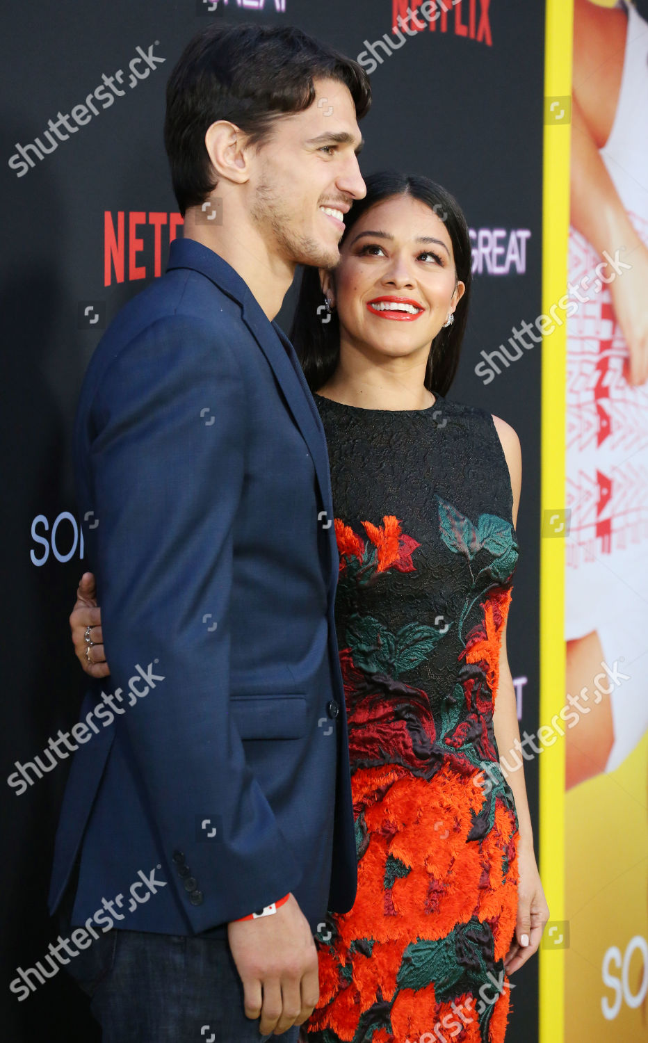 Gina Rodriguez Fiance Joe Locicero Editorial Stock Photo Stock Image Shutterstock
