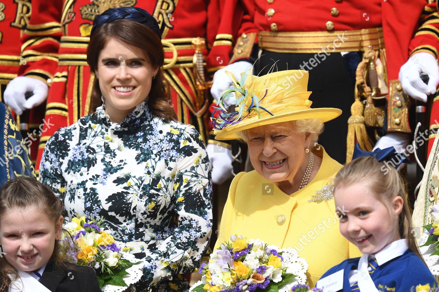 Princess Eugenie Queen Elizabeth Ii Editorial Stock Photo - Stock Image ...