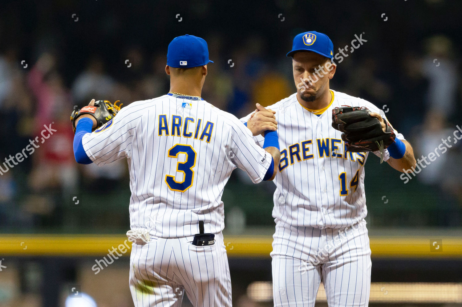 Milwaukee Brewers Shortstop Orlando Arcia 3 Editorial Stock Photo - Stock  Image