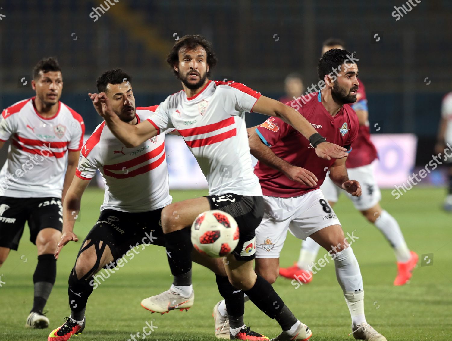 Zamalek Player Mahmoud Alaa L Action Against Editorial Stock Photo Stock Image Shutterstock