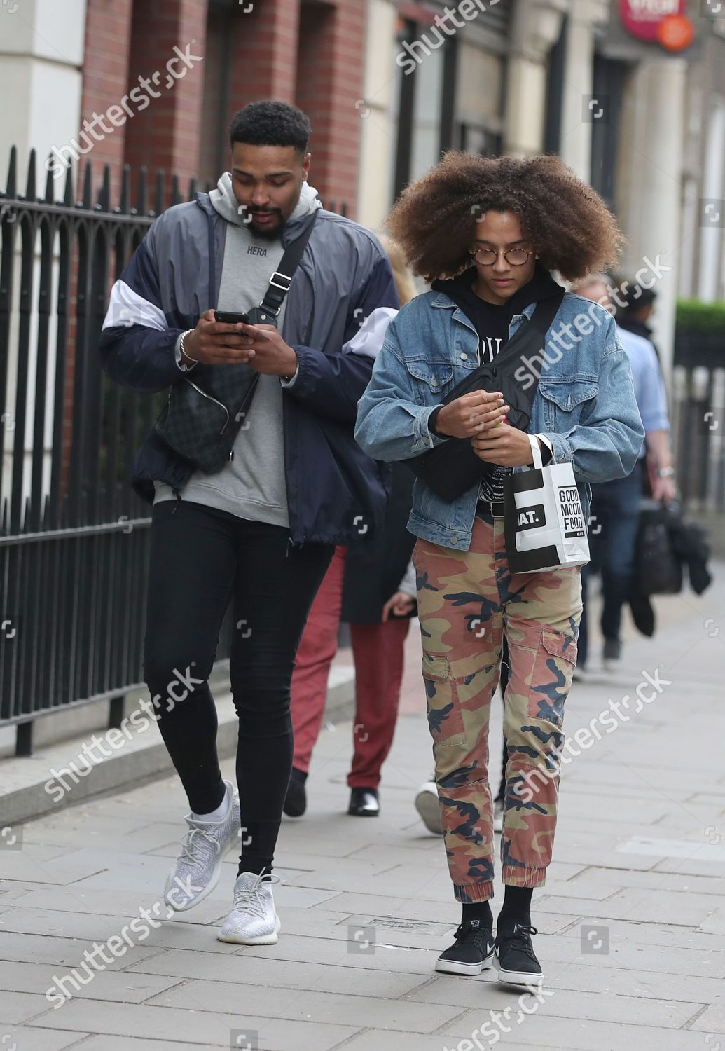 Jordan Banjo Perri Kiely Kiss Fm Editorial Stock Photo - Stock Image ...