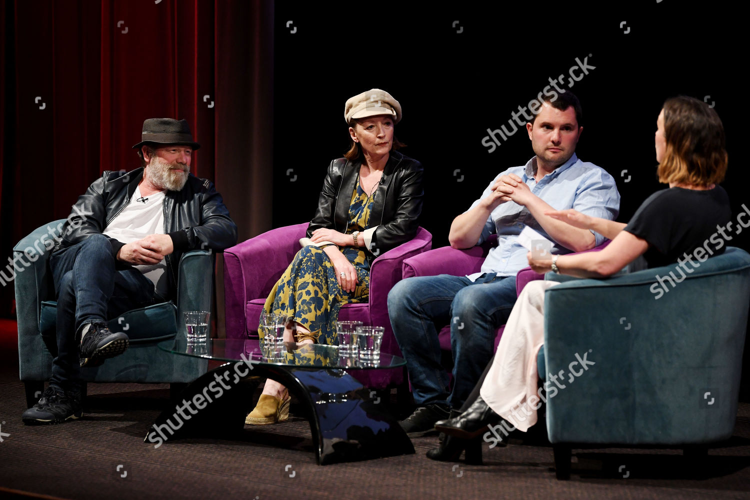 Peter Mullan Lesley Manville Stefan Golaszewski Editorial Stock Photo ...