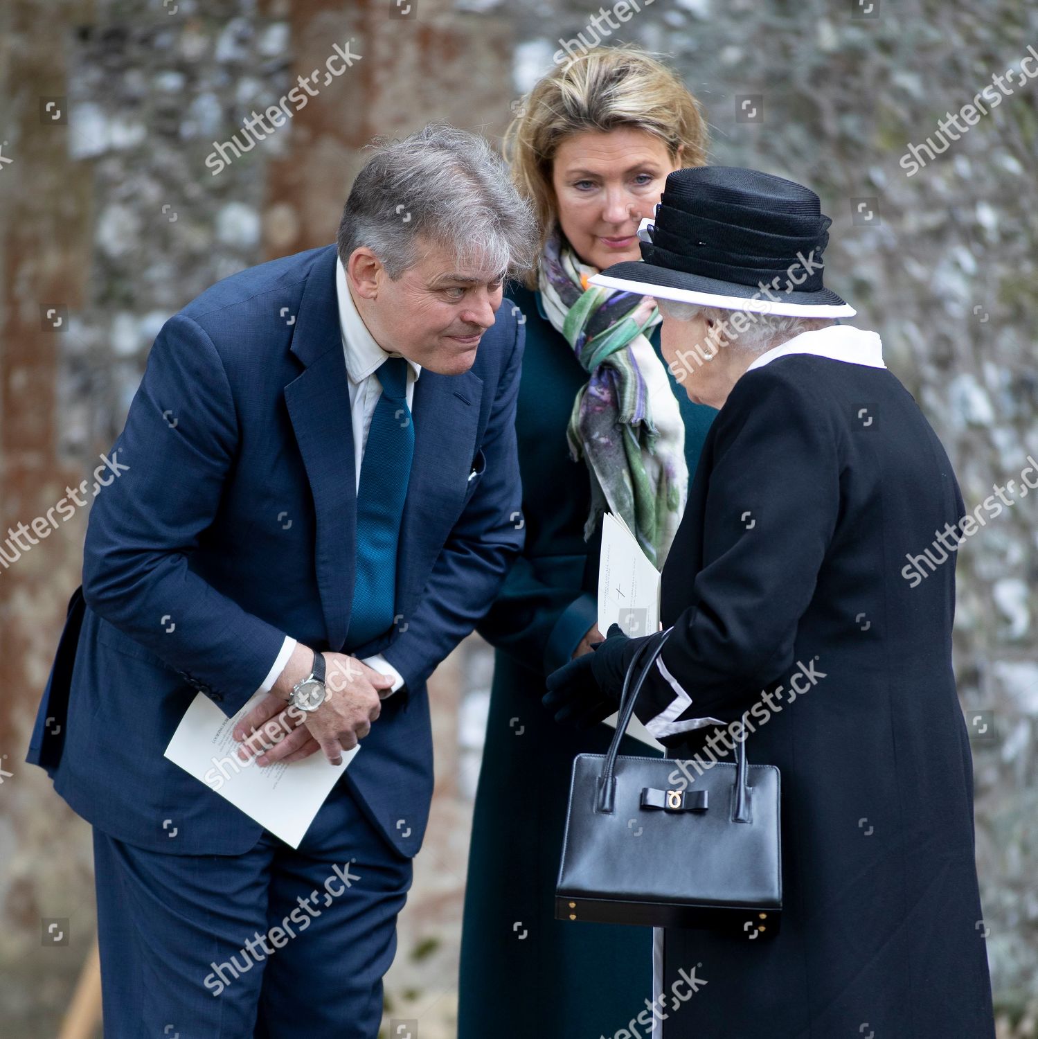 Earl Carnarvon Lady Fiona Queen Elizabeth Editorial Stock Photo - Stock ...