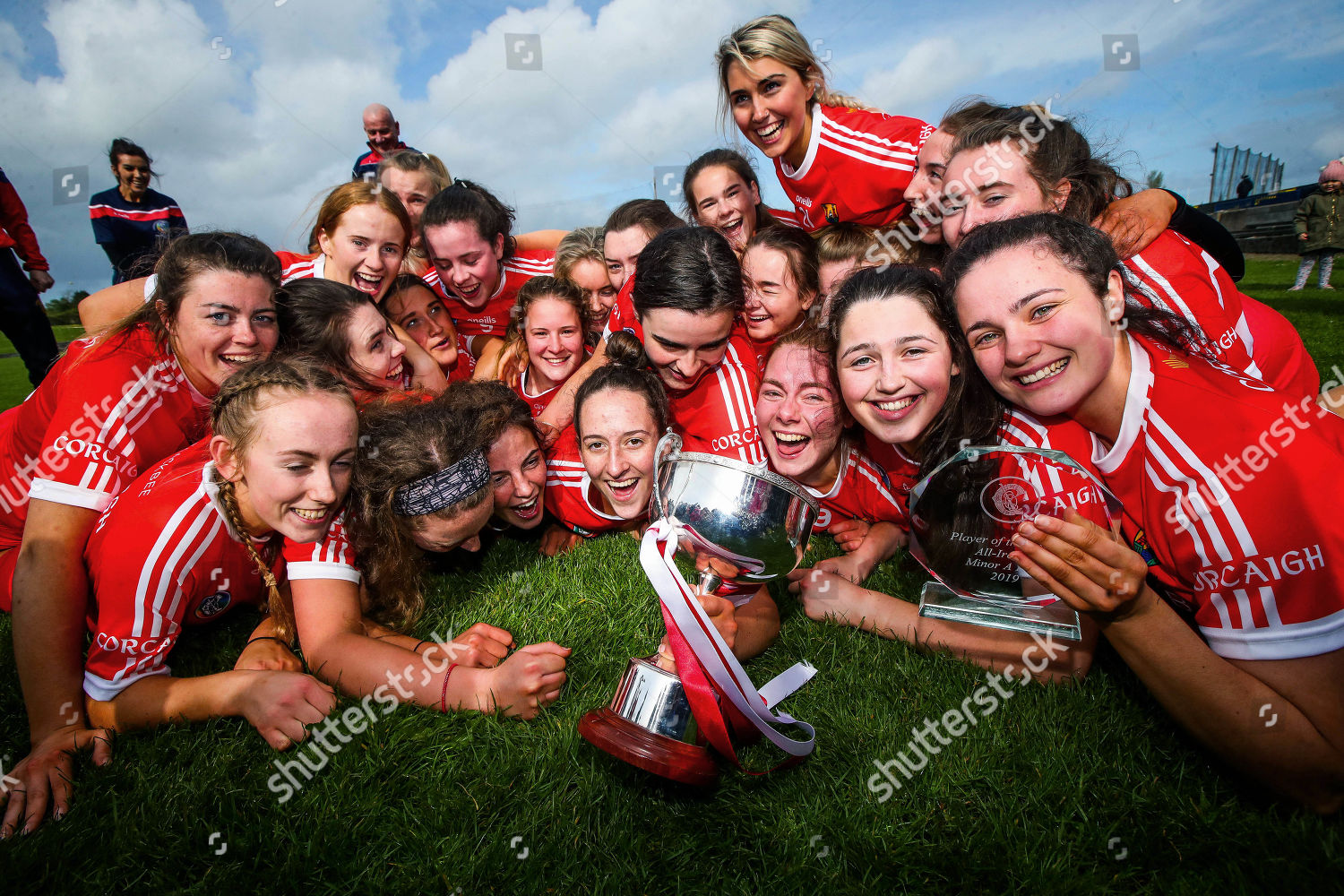 Clare Vs Cork Cork Celebrates Winning Editorial Stock Photo Stock