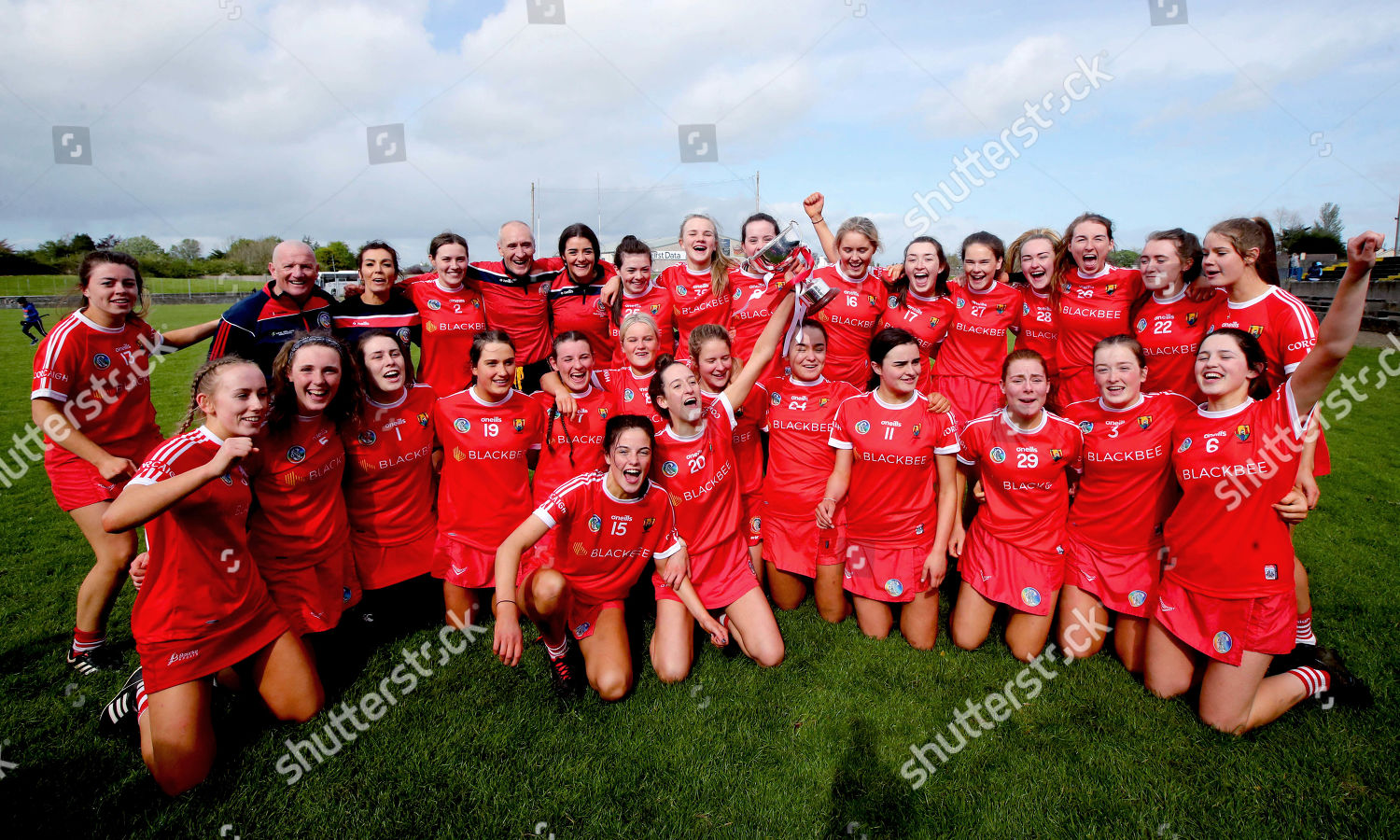 Clare Vs Cork Cork Celebrates Winning Editorial Stock Photo Stock