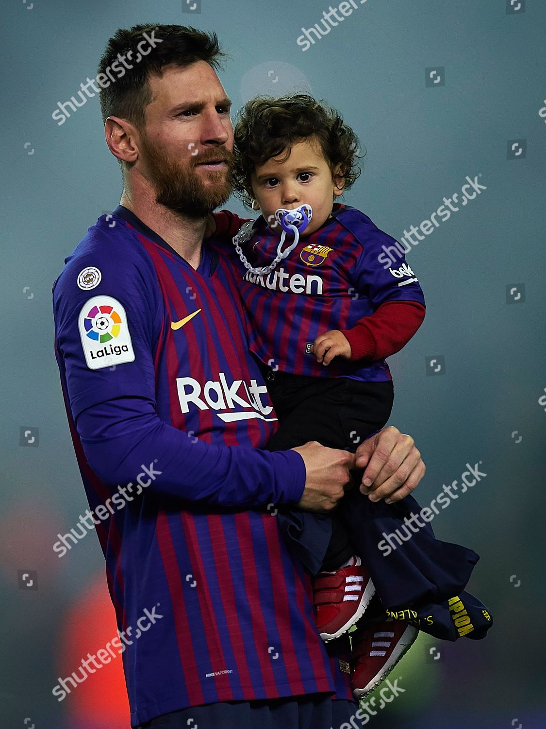 Lionel Messi Fc Barcelona His Son Ciro Editorial Stock Photo Stock Image Shutterstock