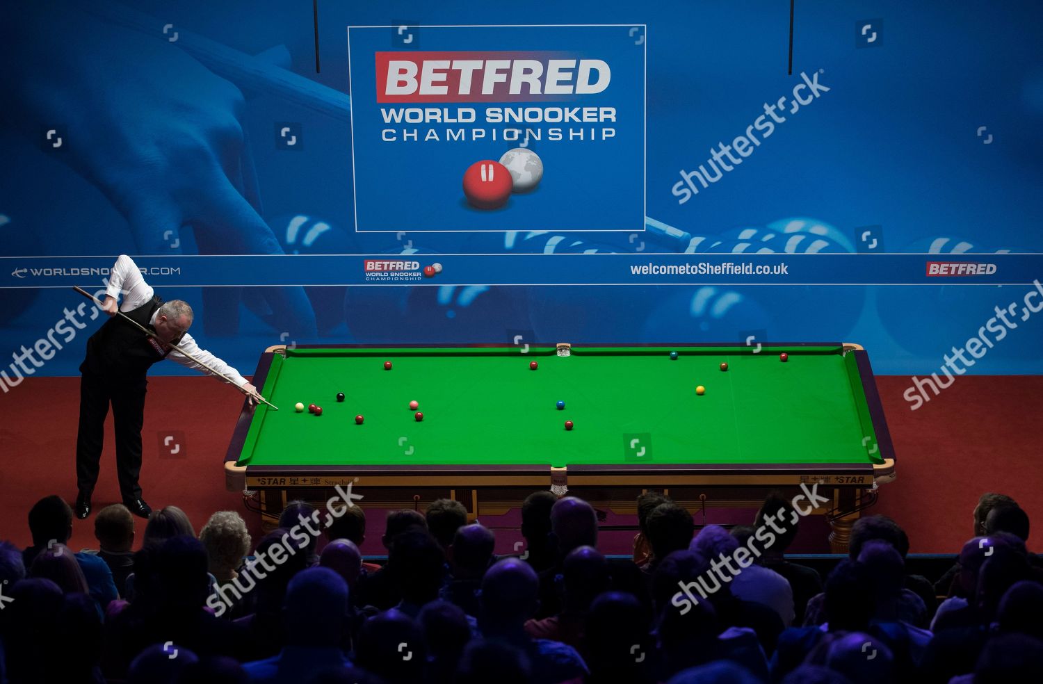 John Higgins Scotland Table During His Second Editorial Stock