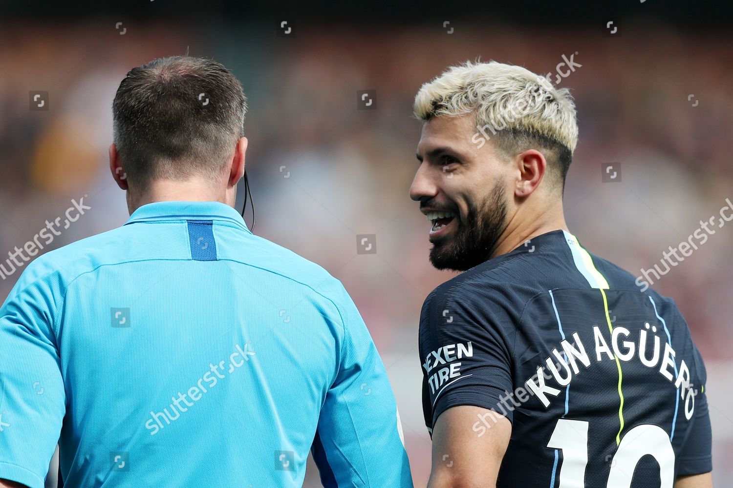 Sergio Aguero Manchester City Jokes Referee Paul Editorial Stock Photo Stock Image Shutterstock