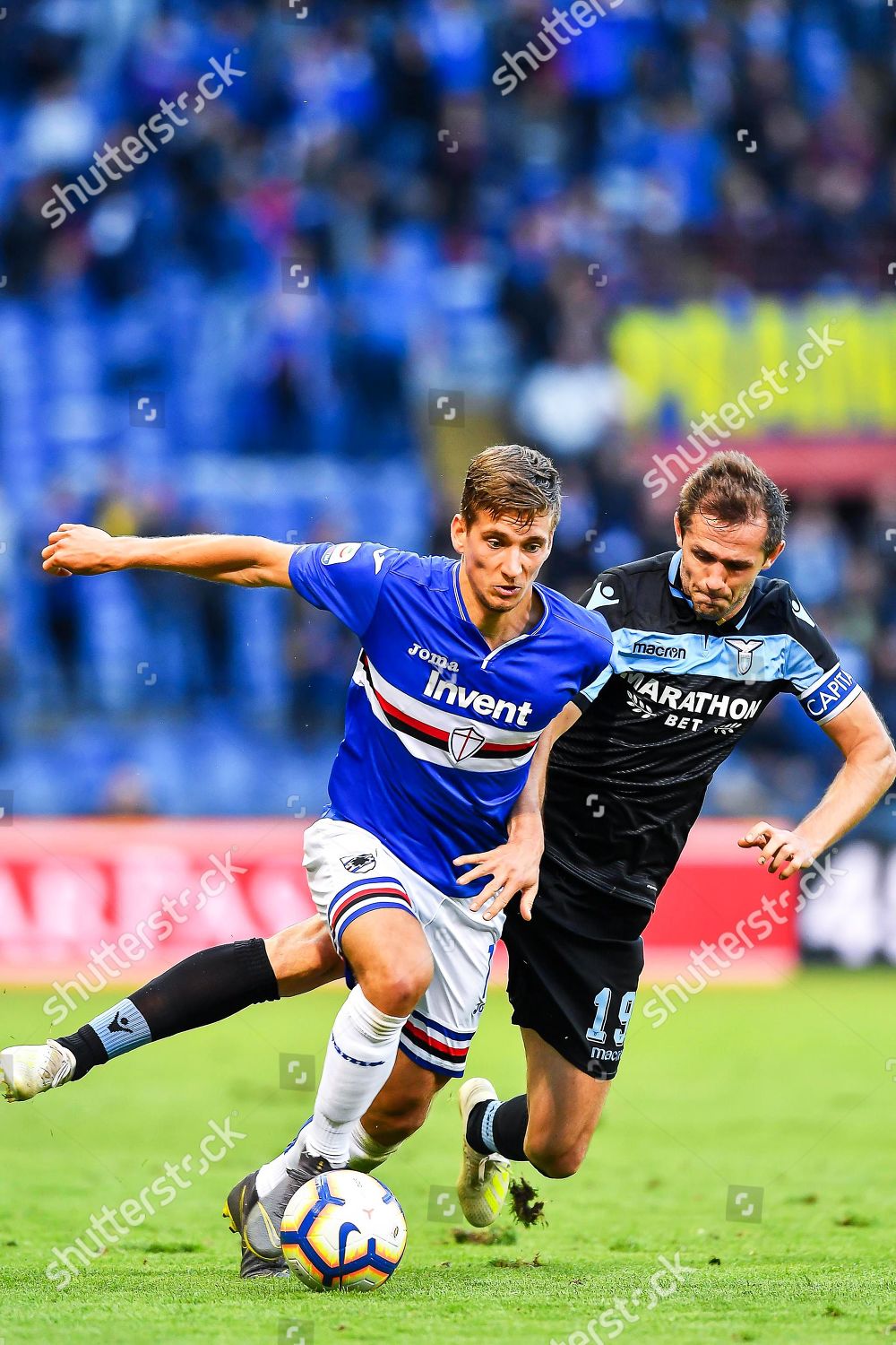 Lazios Bosnian Midfielder Senad Lulic R Action Editorial Stock Photo Stock Image Shutterstock