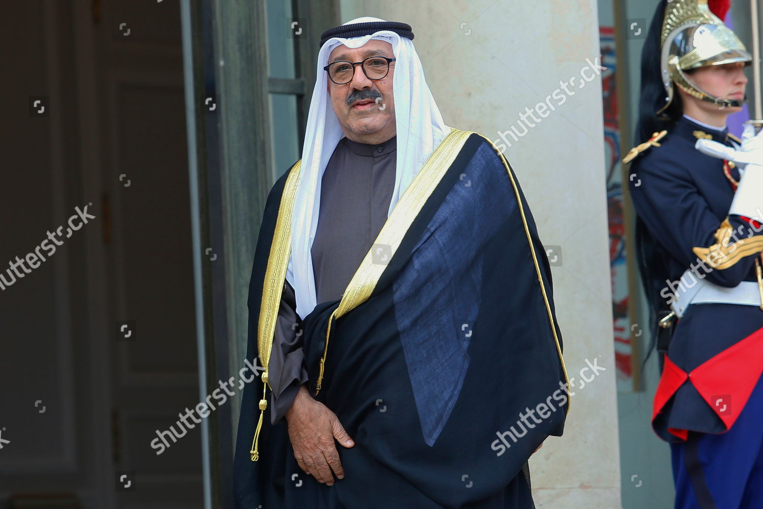 Kuwaits Minister Defense Sheikh Nasser Sabah Editorial Stock Photo ...