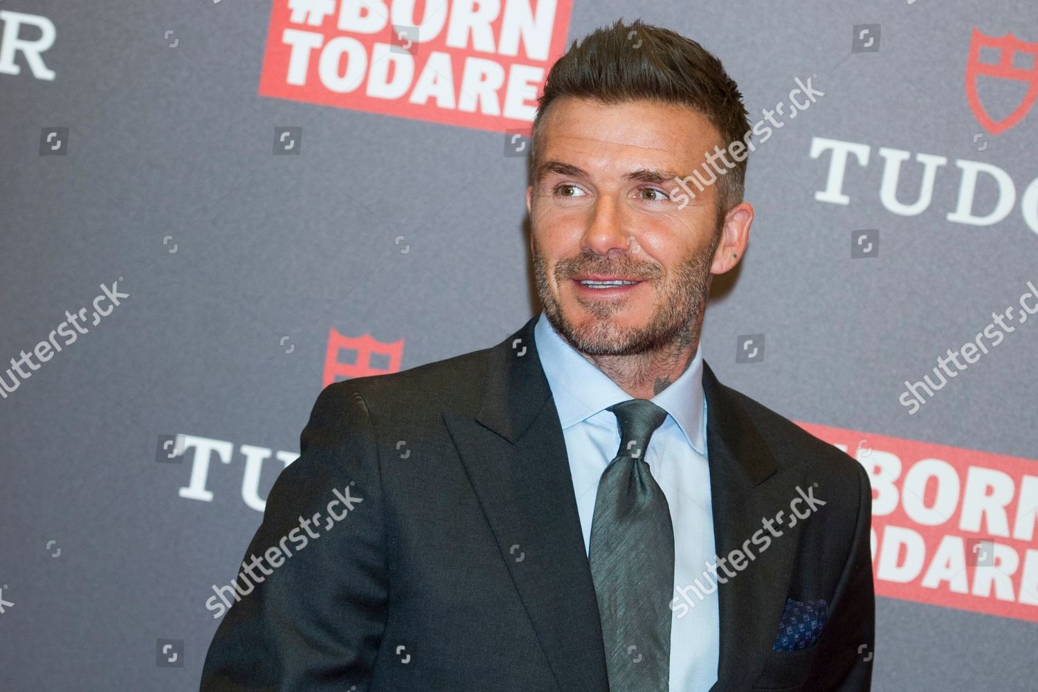 David Beckham Redaktionelles Stockfoto Stockbild