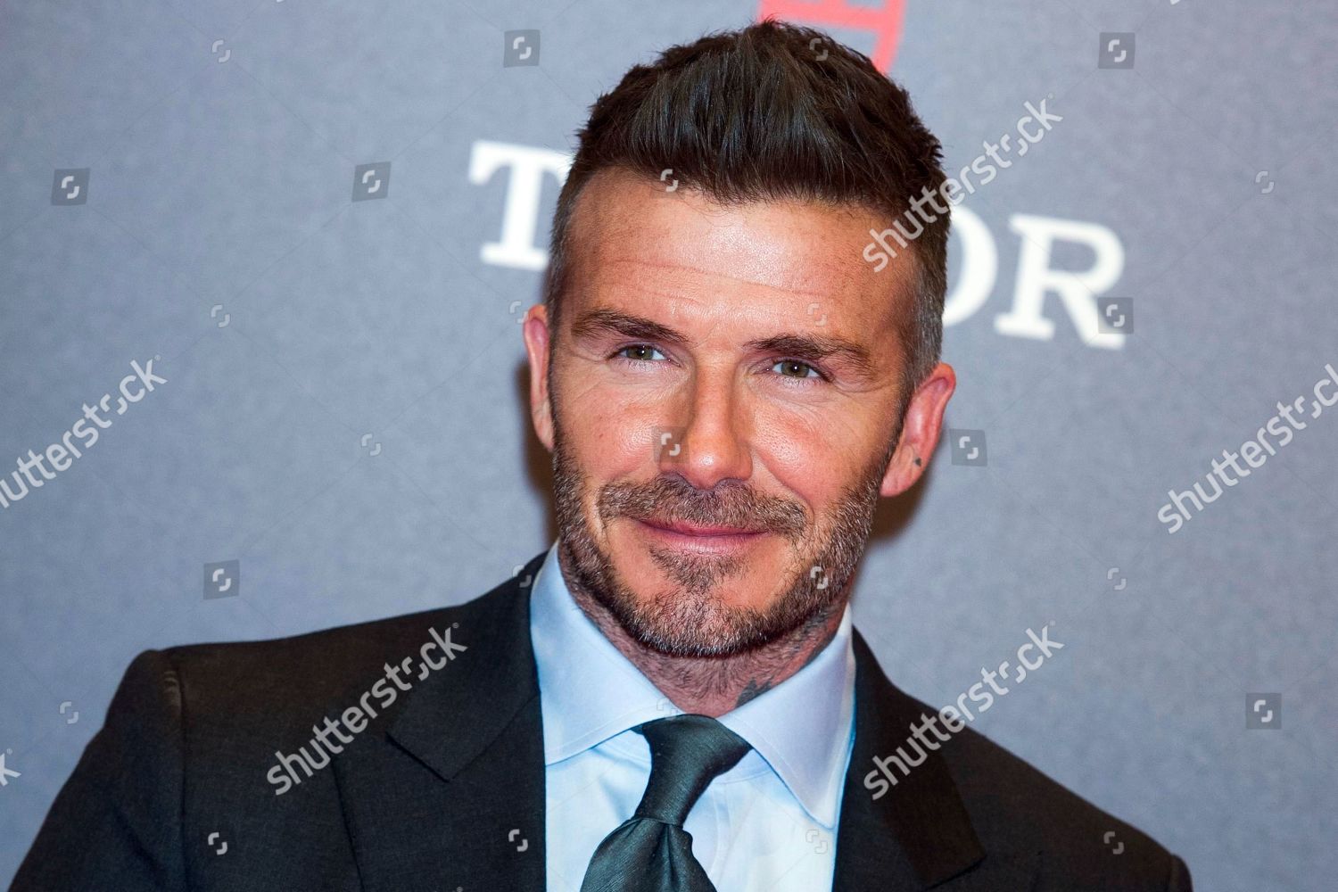 David Beckham Redaktionelles Stockfoto Stockbild