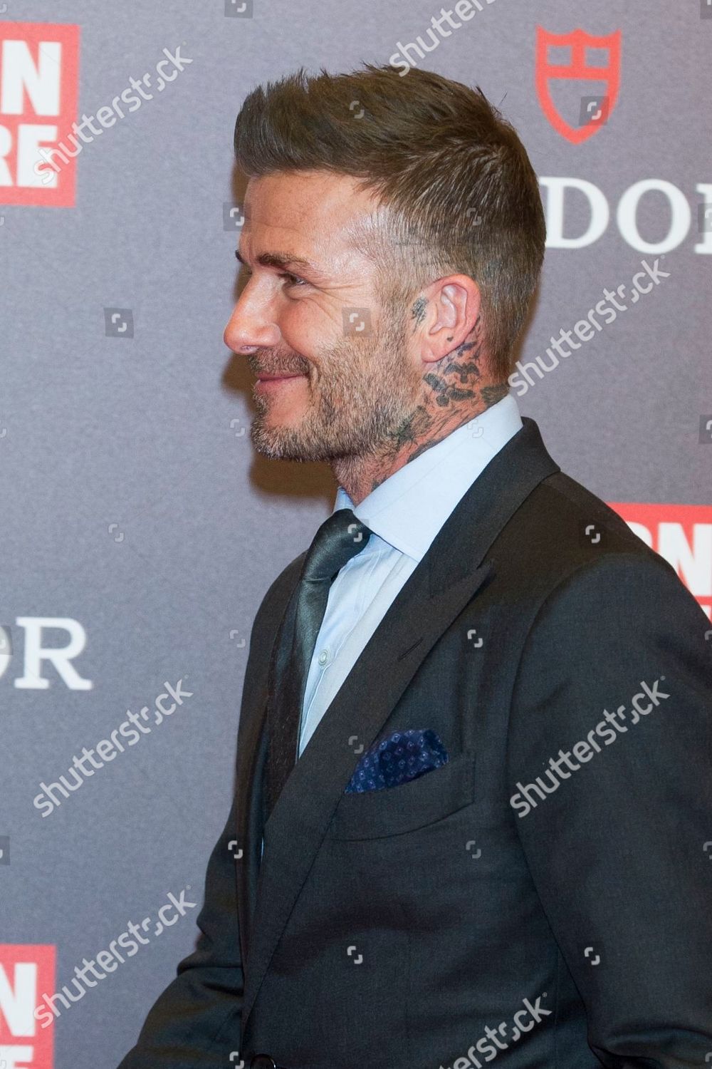 David Beckham Redaktionelles Stockfoto Stockbild