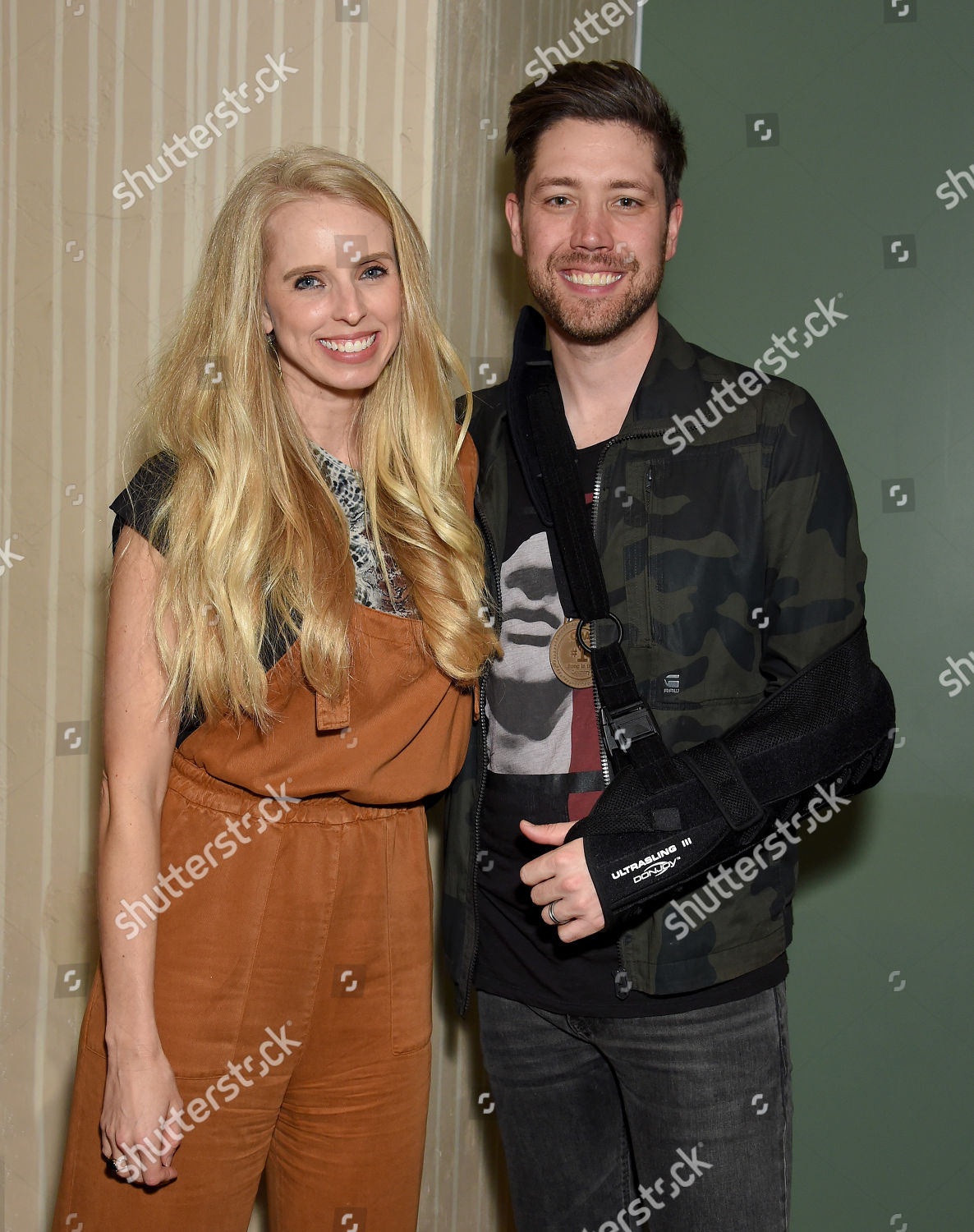 Corey Crowder Wife Laney Crowder Editorial Stock Photo - Stock Image ...