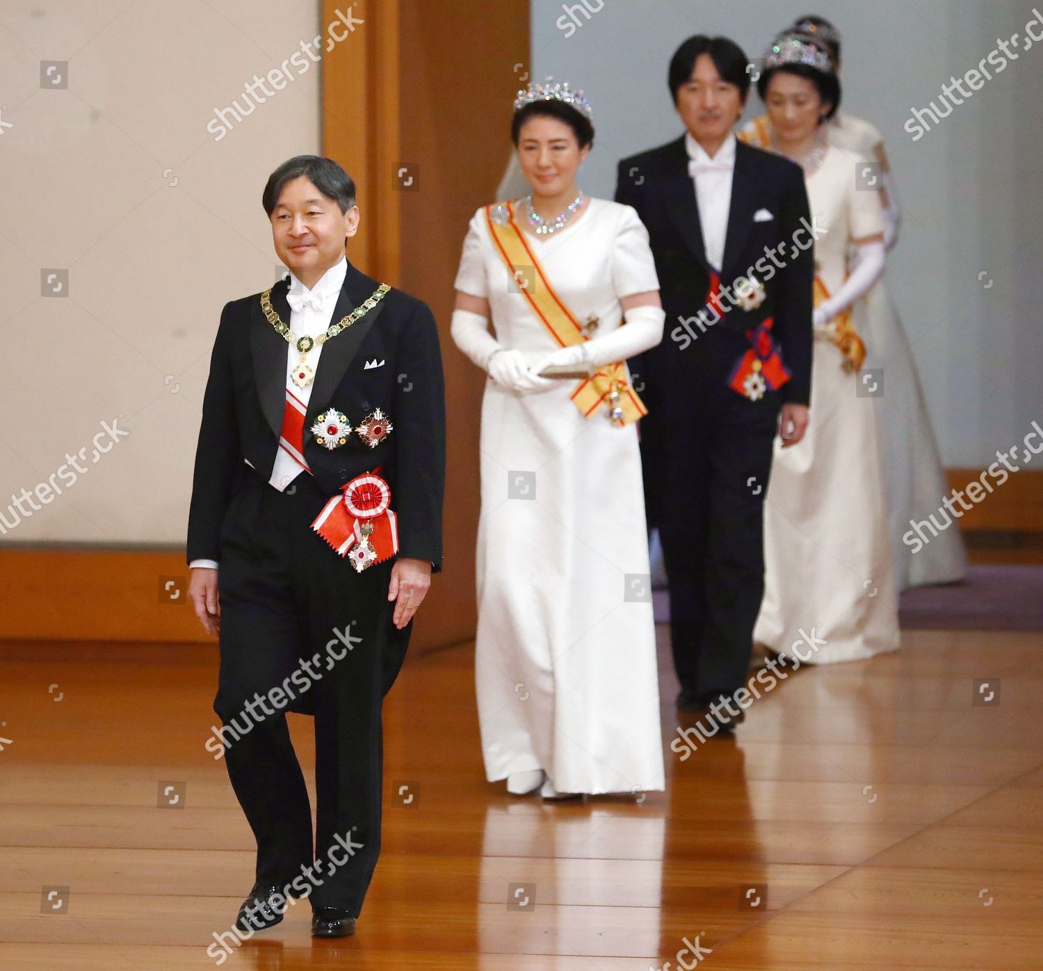 Japans New Emperor Naruhito L Empress Editorial Stock Photo Stock