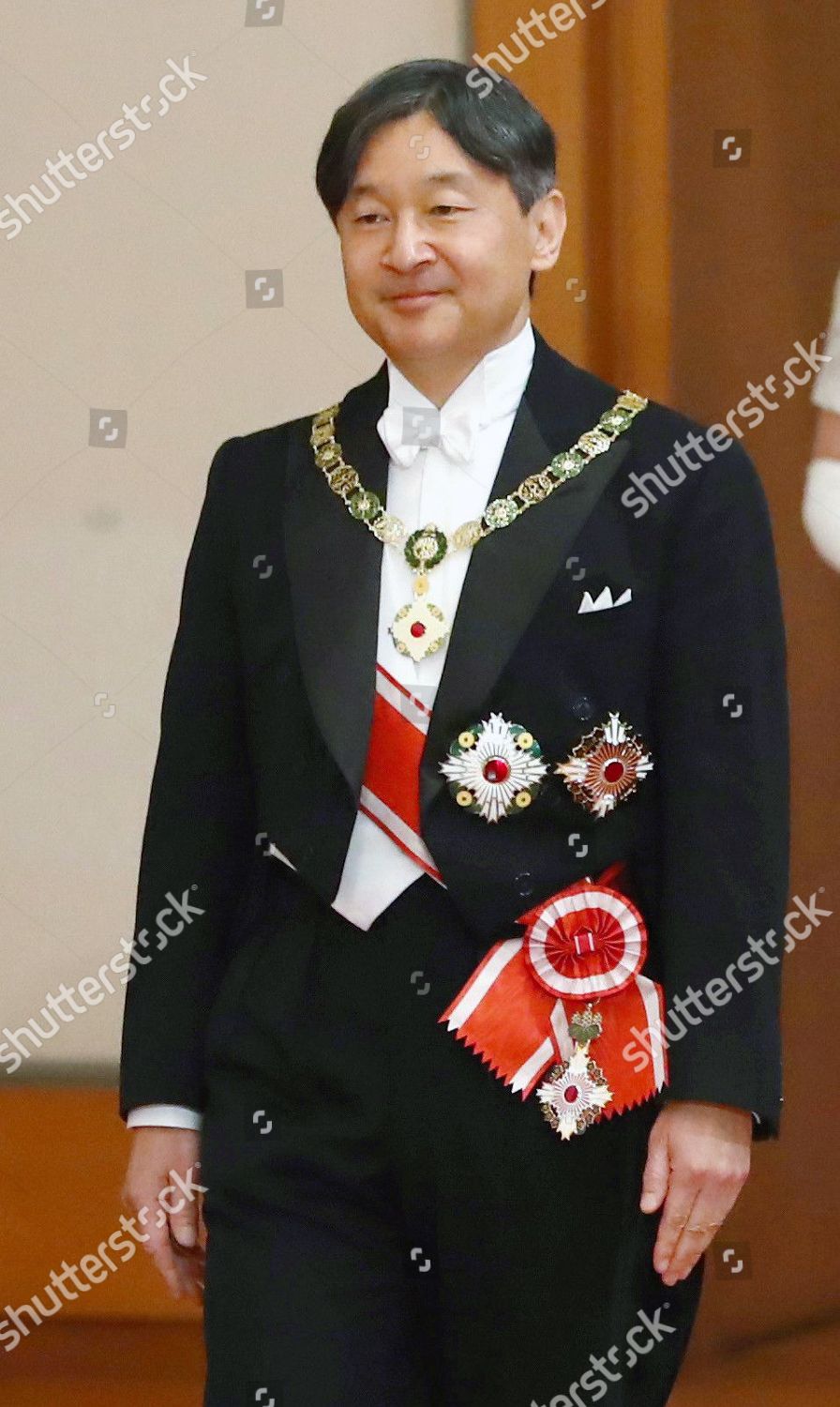 Japans New Emperor Naruhito Attends Sokuigochokennogi Editorial Stock ...