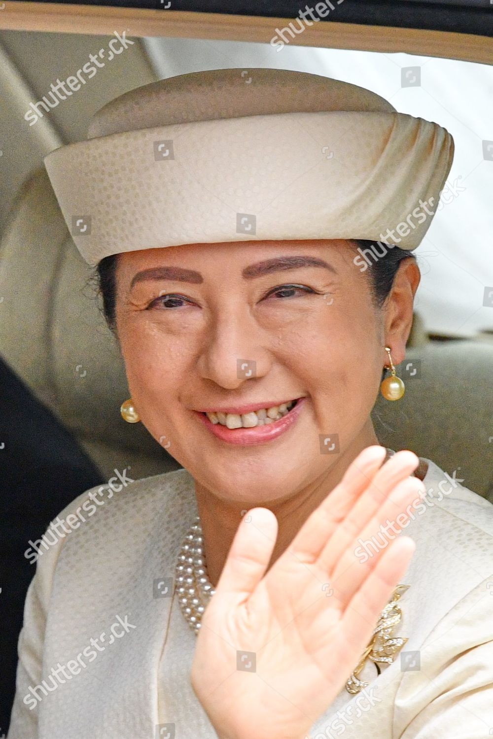 Japans New Empress Masako Waves Her Editorial Stock Photo Stock Image