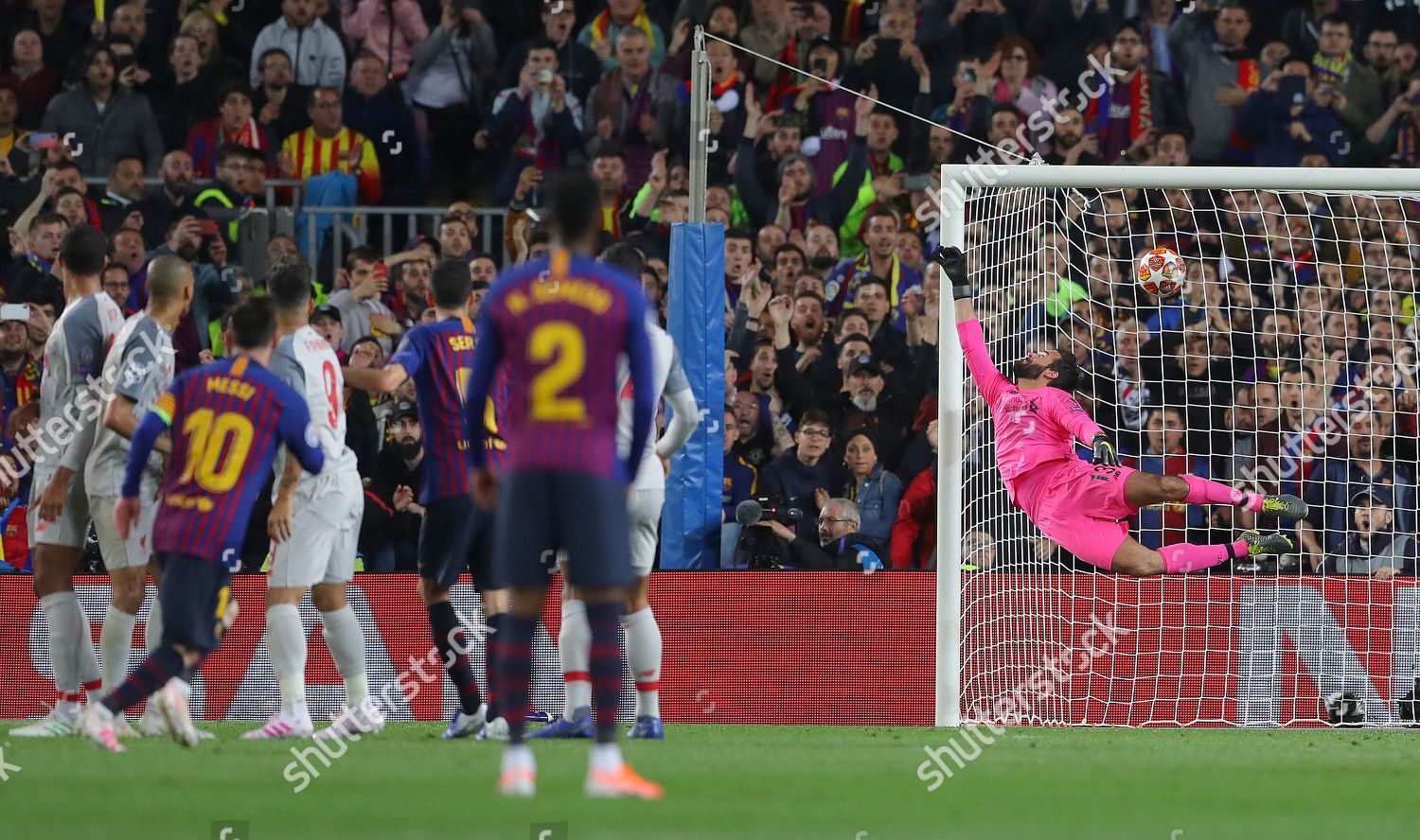 Liverpool Vs Barcelona Scoreboard - Messi Scores Double As ...