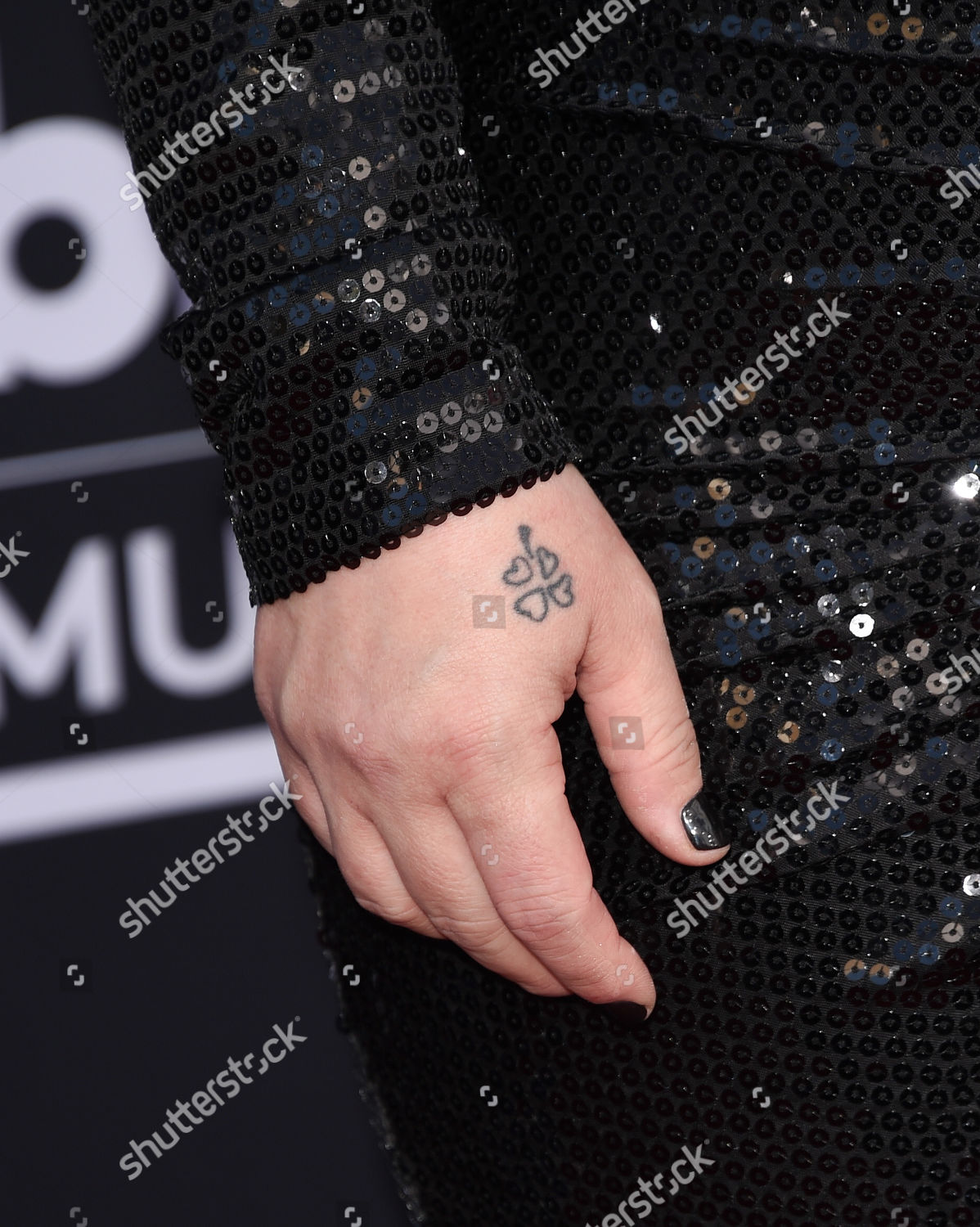 Kelly Clarkson Tattoo Detail Editorial Stock Photo Stock Image Shutterstock