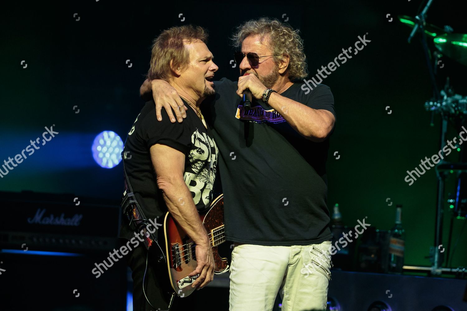 Lr Musicians Michael Anthony Sammy Hagar Jason Editorial Stock Photo Stock Image Shutterstock