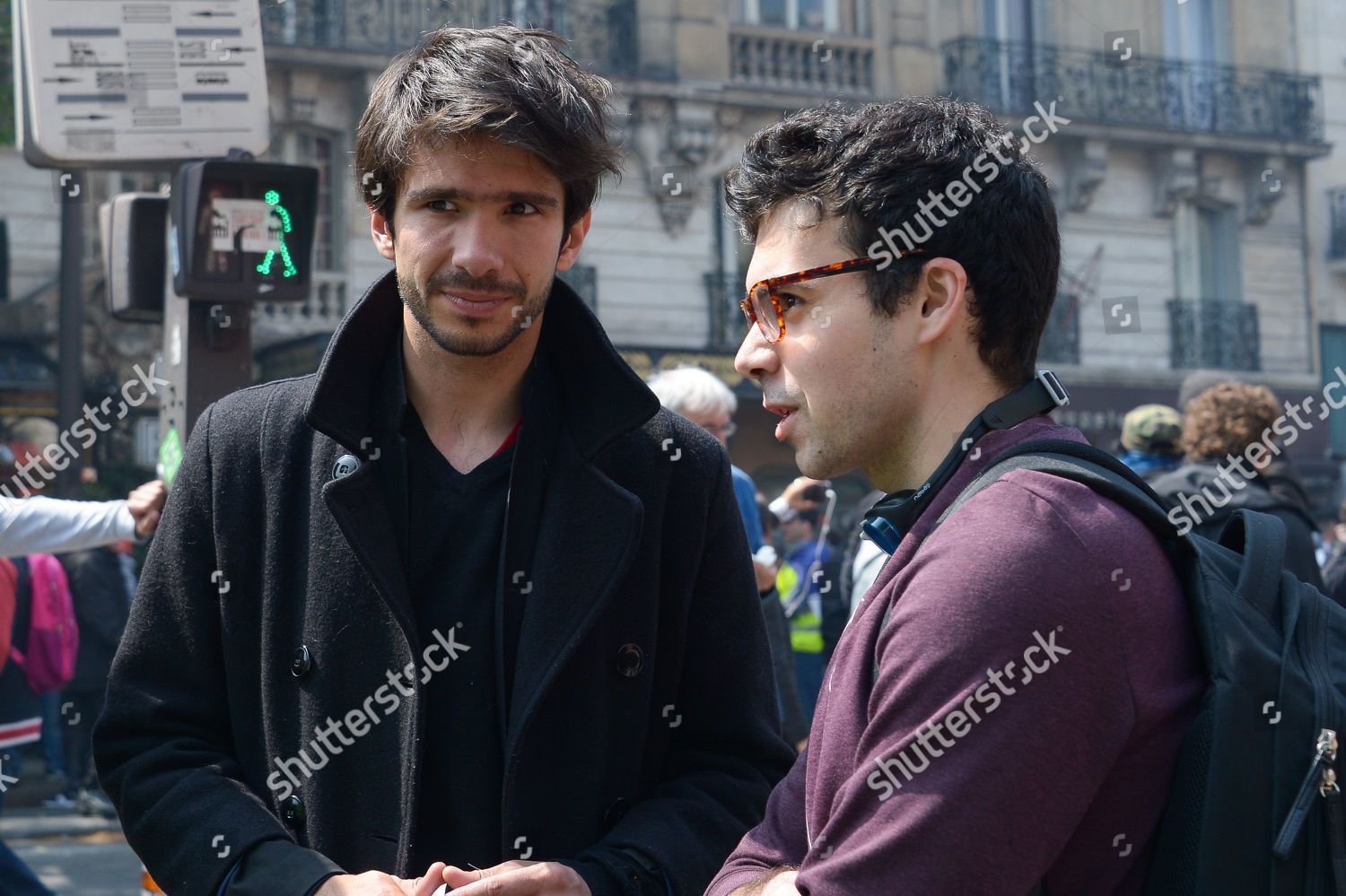 Juan Branco Lawyer Yellow Vest Maxime Nicolle Editorial Stock Photo Stock Image Shutterstock