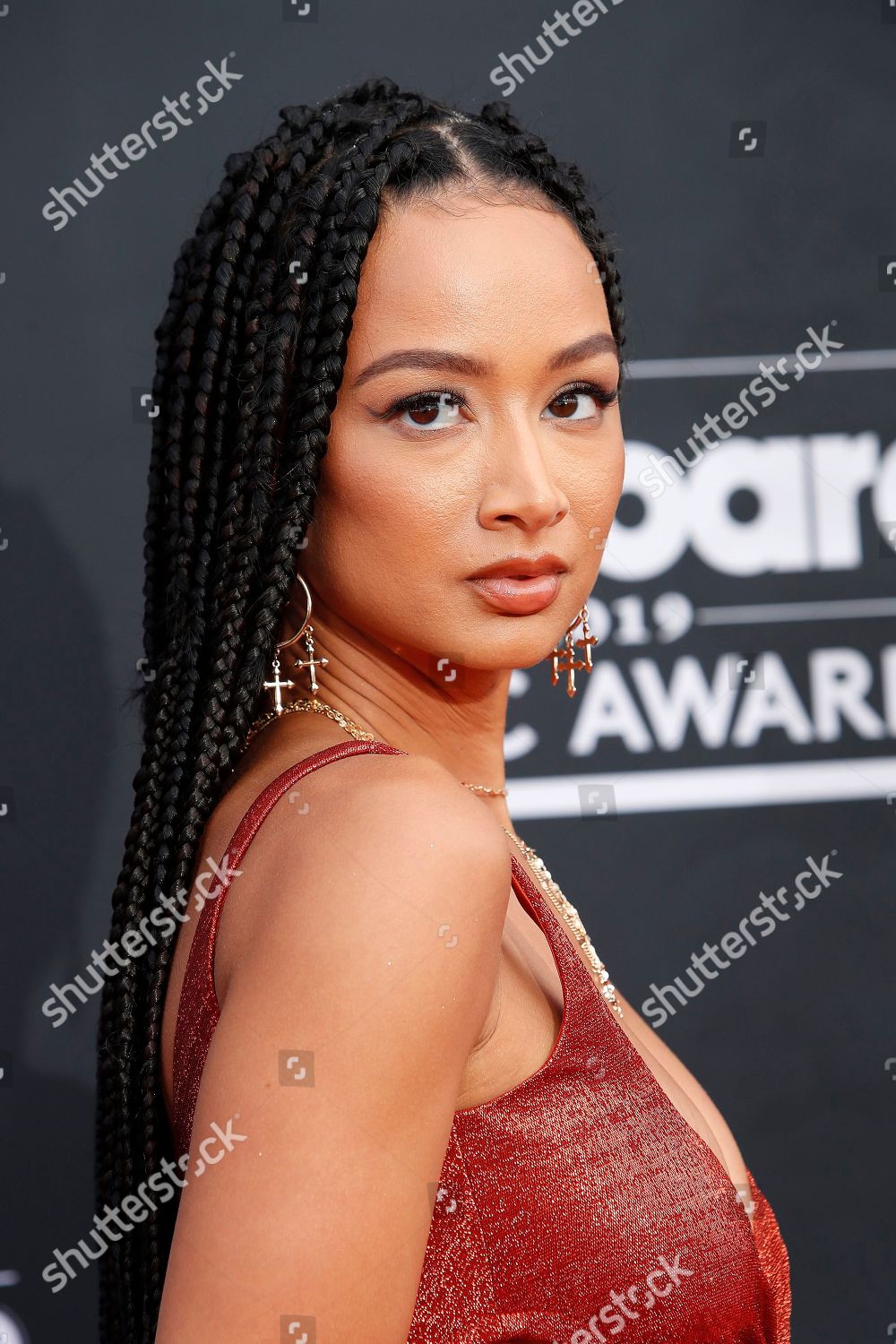 Draya Michele Arrives 2019 Billboard Music Awards Editorial Stock