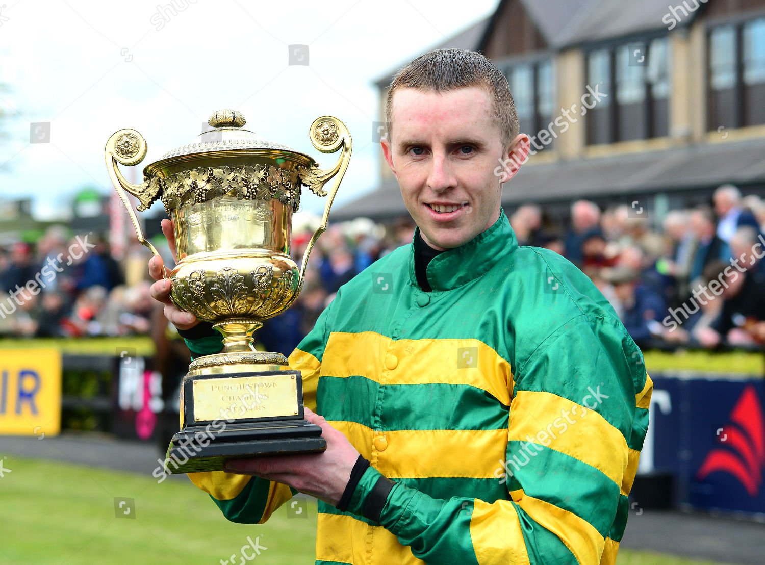 Punchestown Unowhatimeanharry Won Jockey Mark Walsh Editorial Stock 