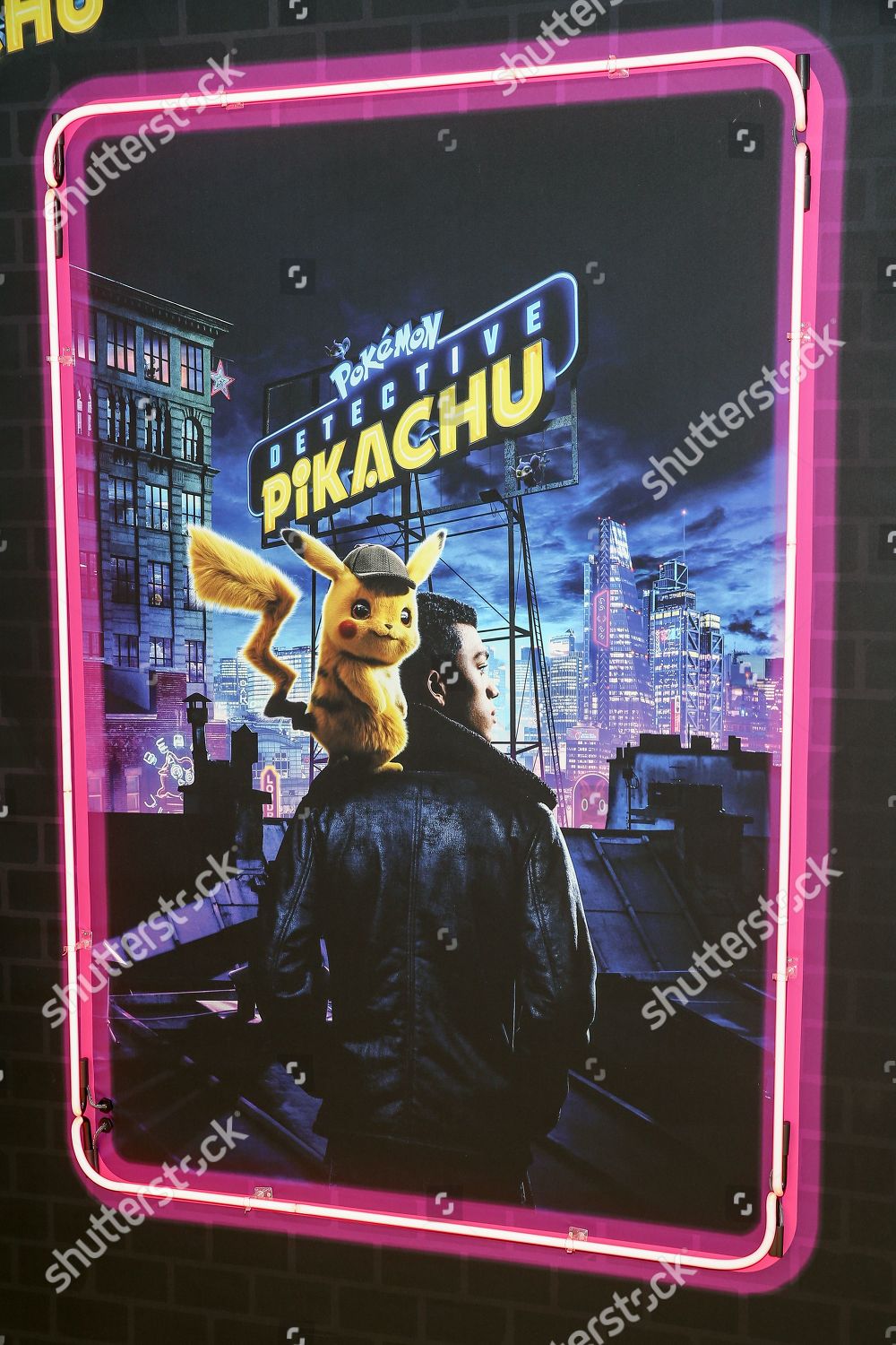 Pokemon Detective Pikachu Movie Poster Editorial Stock Photo