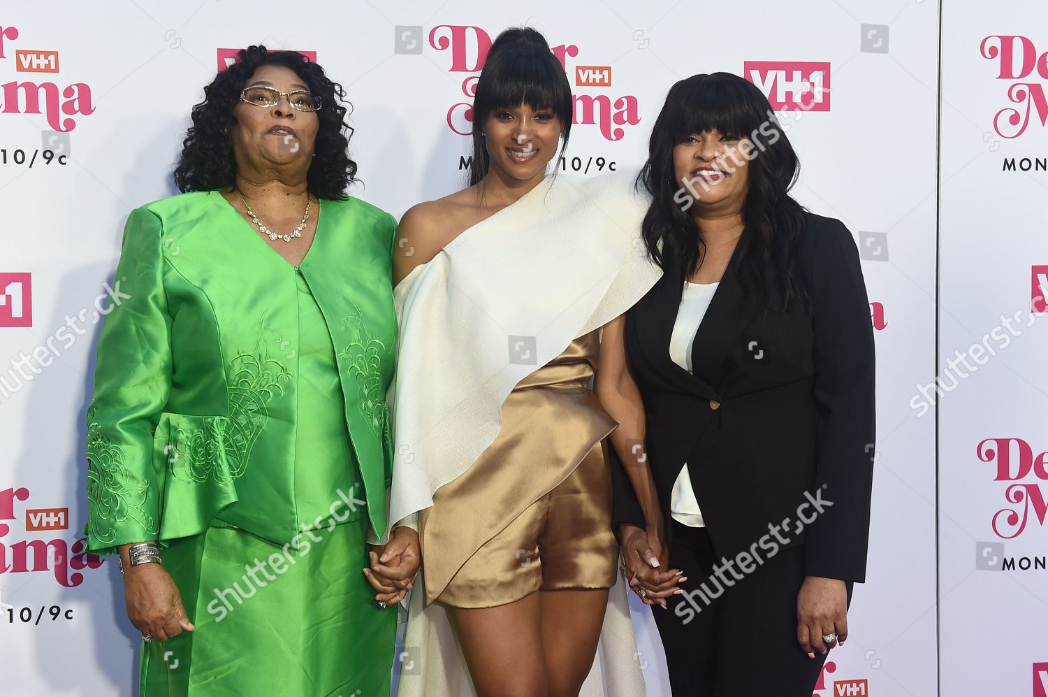 Ciara Grandmother Gladys Mother Jackie Harris Editorial Stock Photo