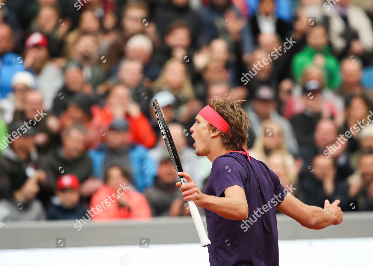 Alexander Zverev Macht Die Faust Und Editorial Stock Photo - Stock ...