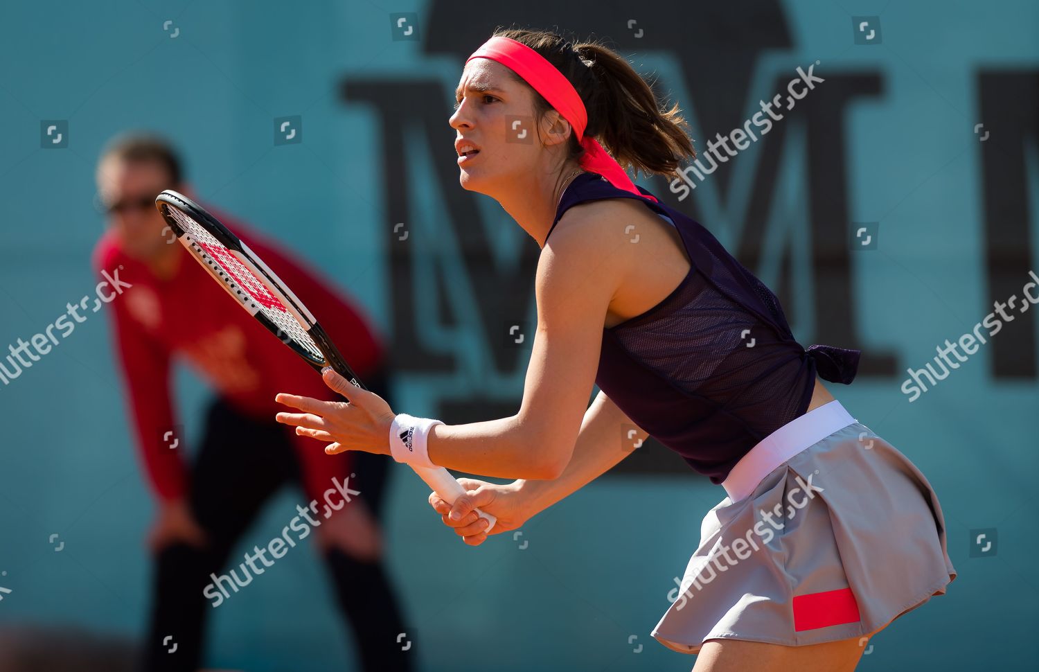 Andrea Petkovic Germany Action During Qualifications Editorial Stock ...