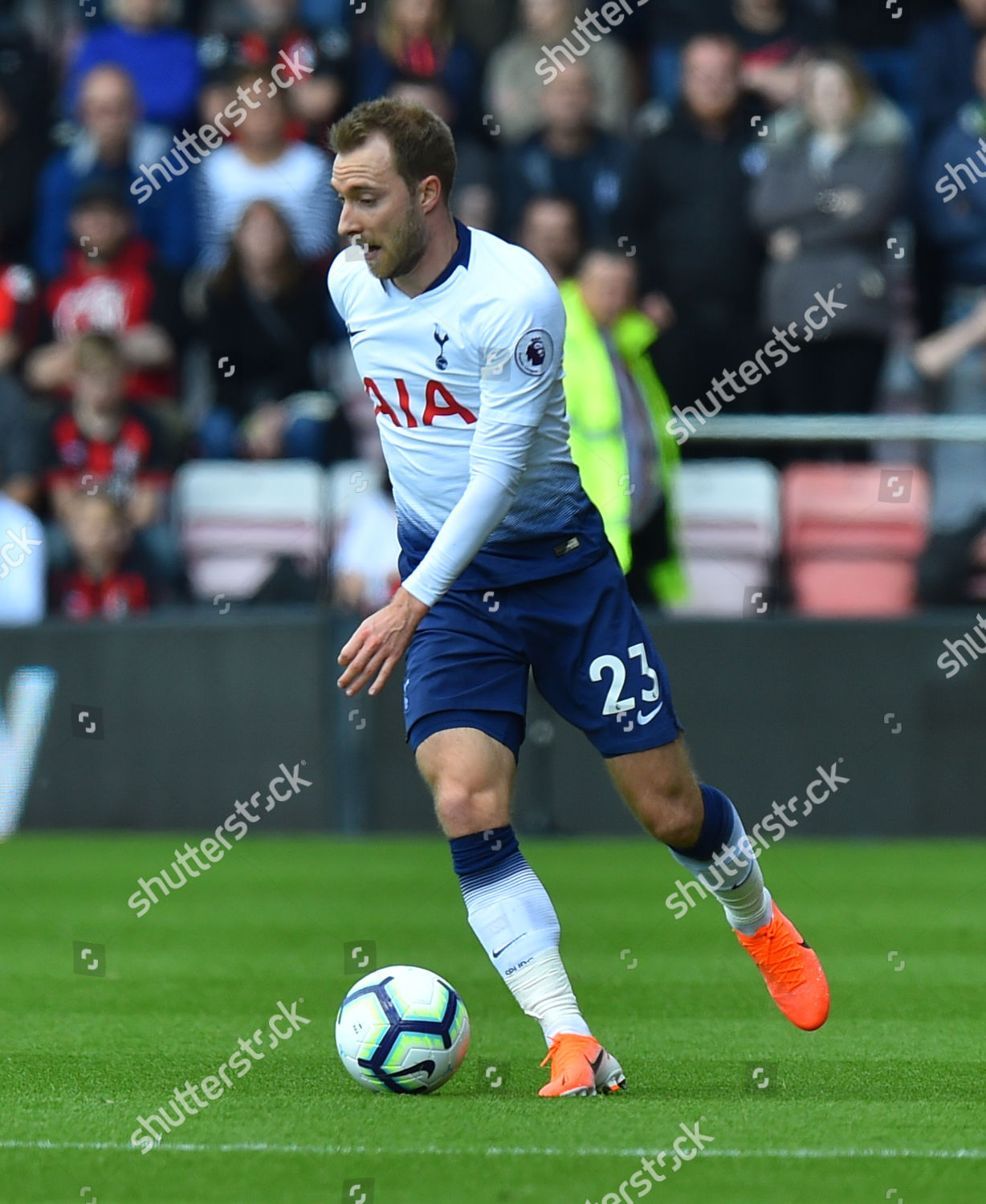 Christian Eriksen 23 Tottenham Hotspur During Editorial Stock Photo ...