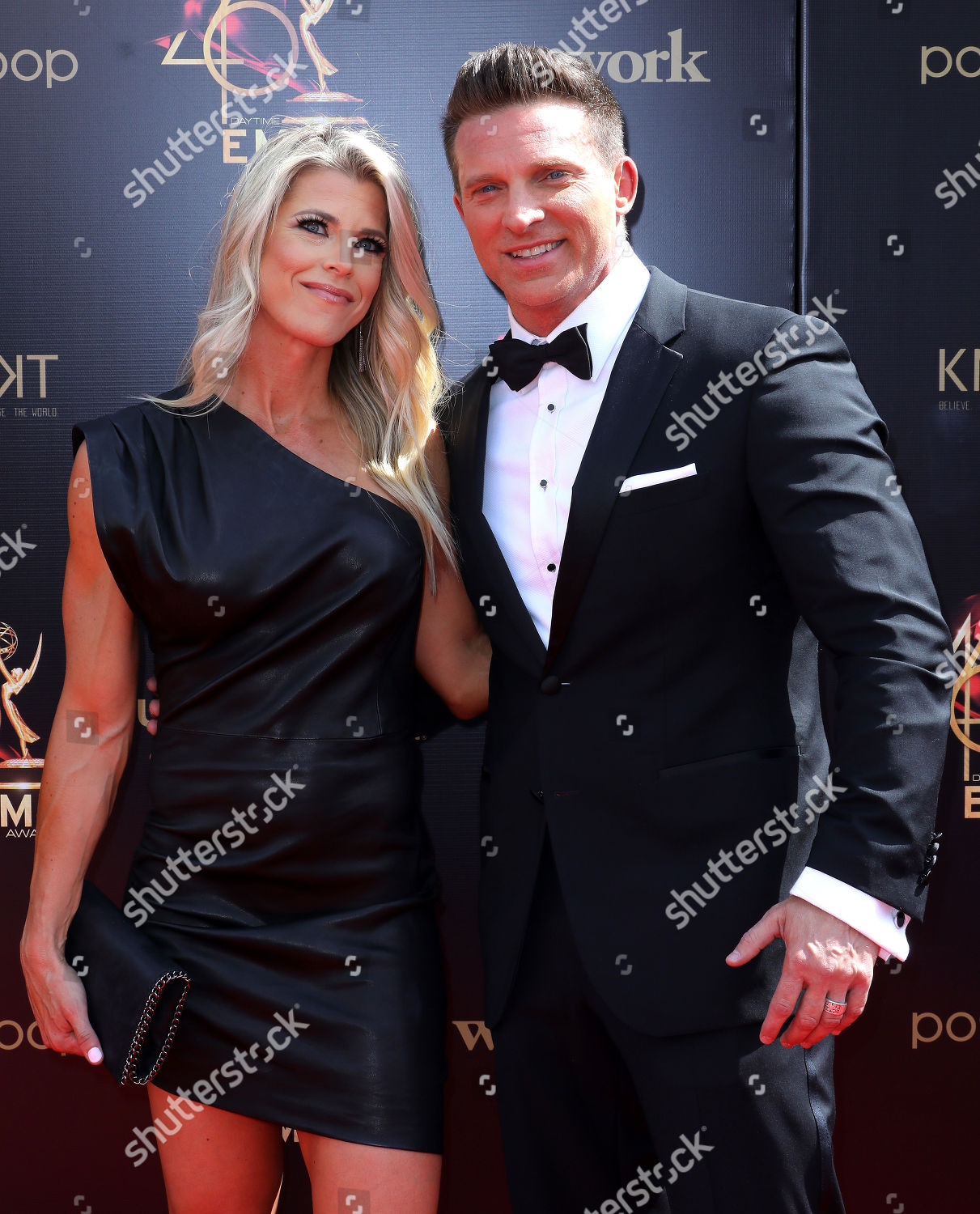 Sheree Gustin Steve Burton Editorial Stock Photo - Stock Image