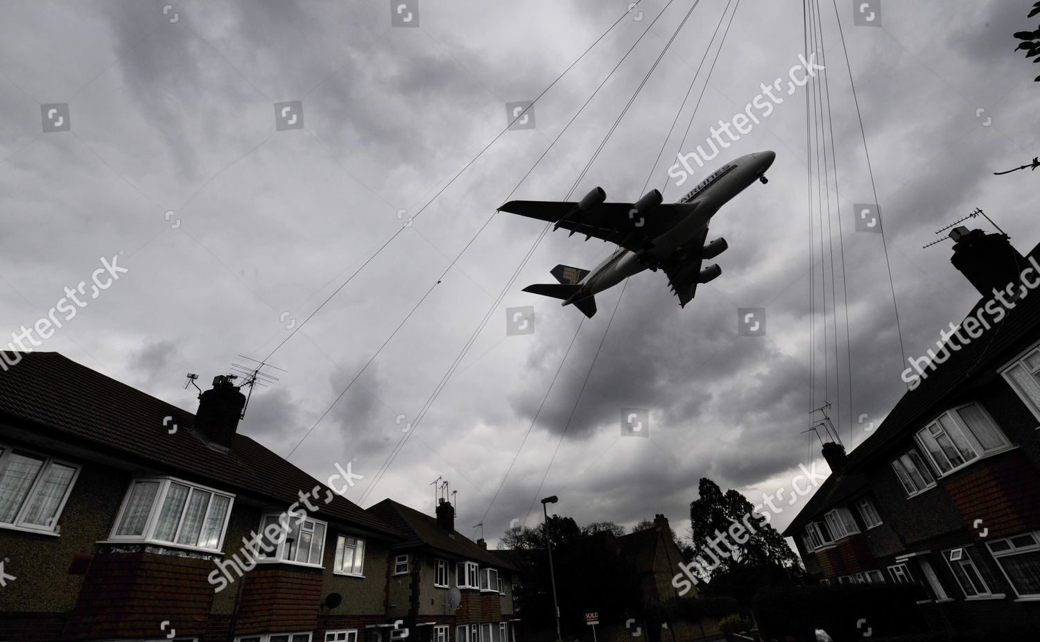 Flight Sq308 New Singapore Airways Airbus Editorial Stock Photo - Stock 