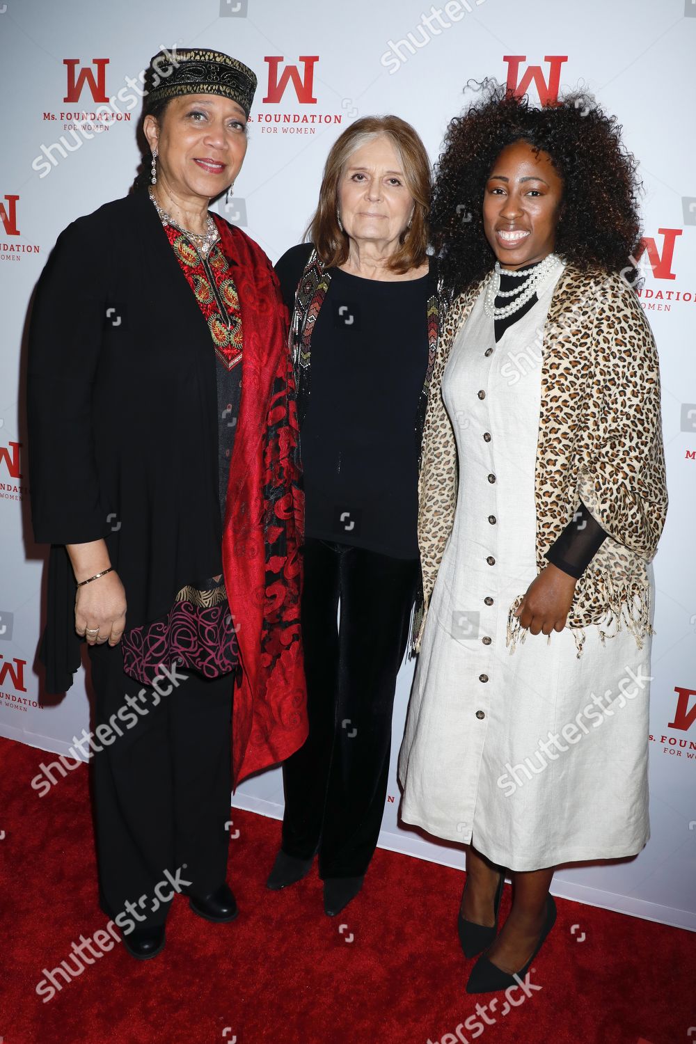 Attallah Shabazz Gloria Steinem Naiyma Pleasant Editorial Stock Photo ...