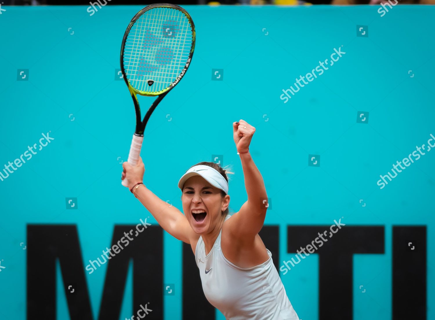 Belinda Bencic Switzerland Reacts Winning Her Editorial Stock Photo ...