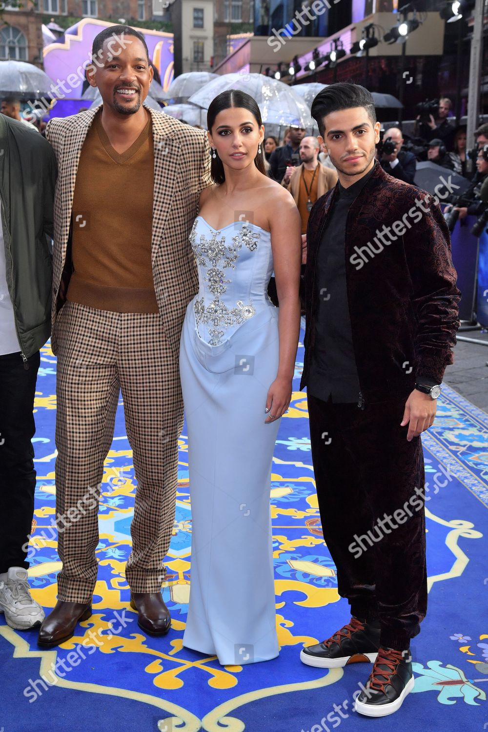 Will Smith Naomi Scott Mena Massoud Editorial Stock Photo Stock Image