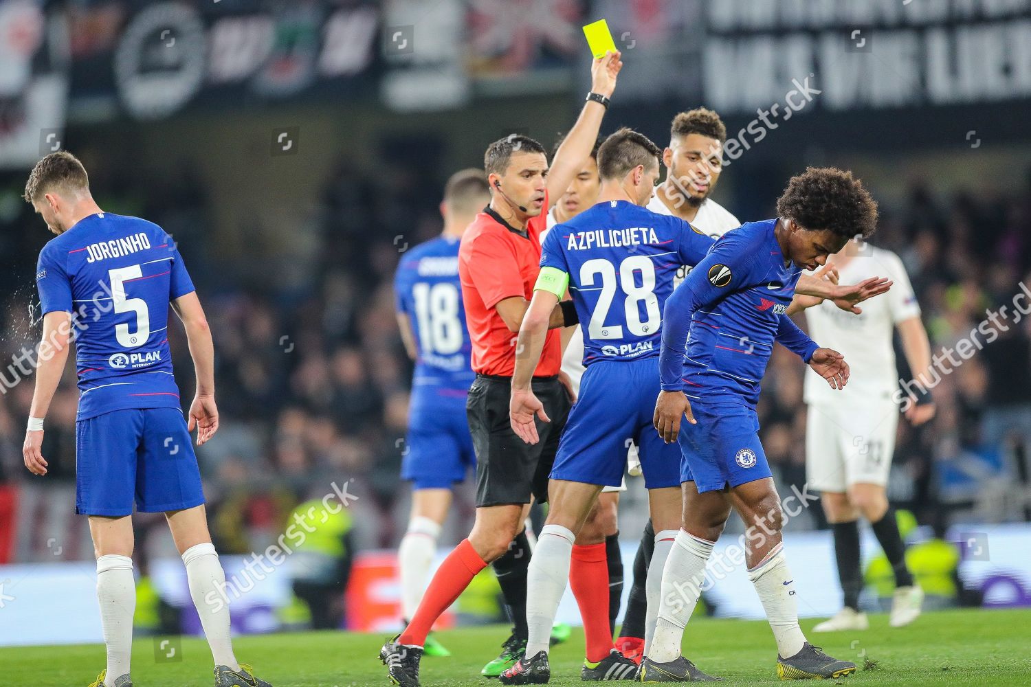 Eintracht Frankfurt Yellow Cards : Sebastian Rode Of Eintracht