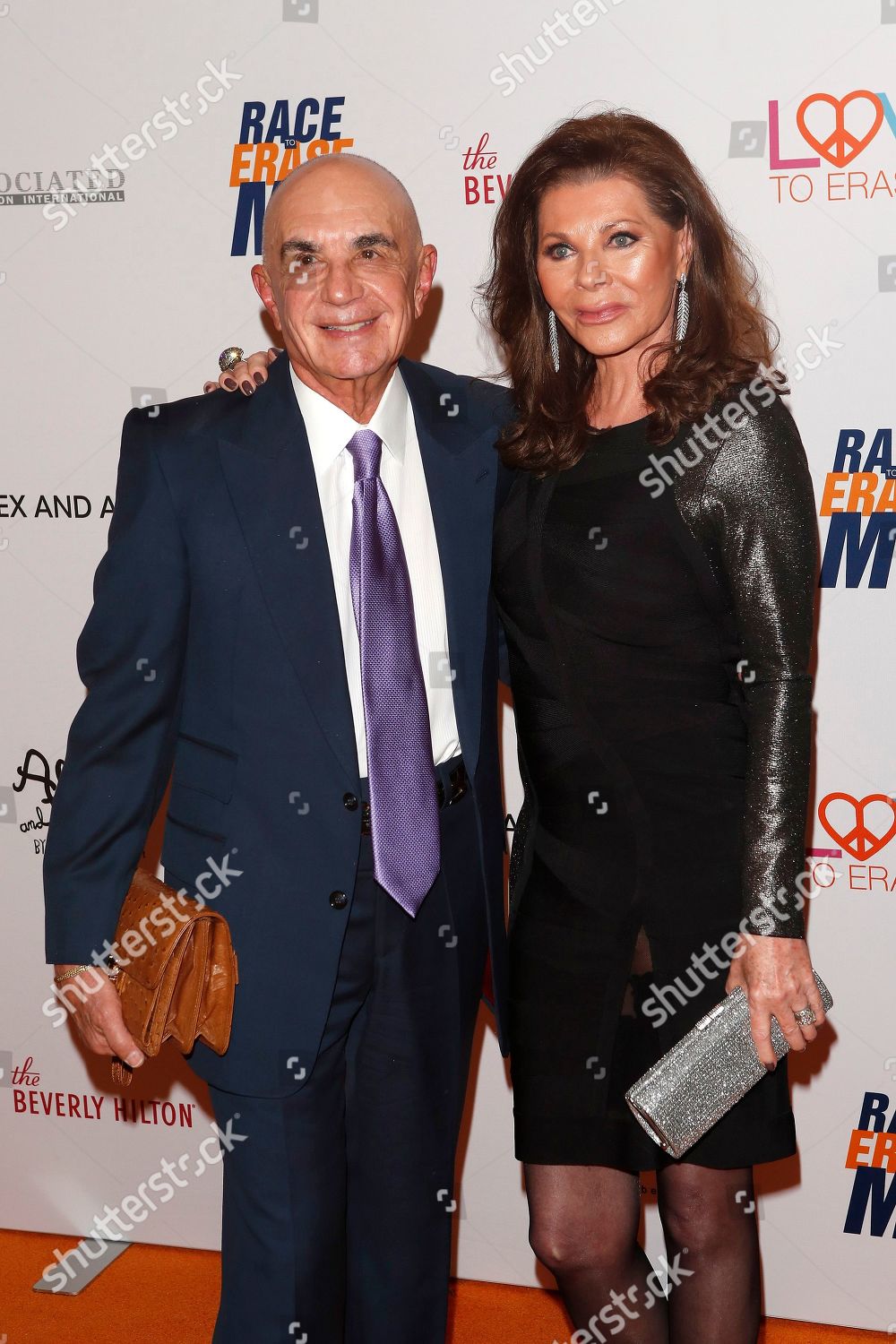 Lawyer Robert Shapiro Wife Linell Shapiro Editorial Stock Photo Stock