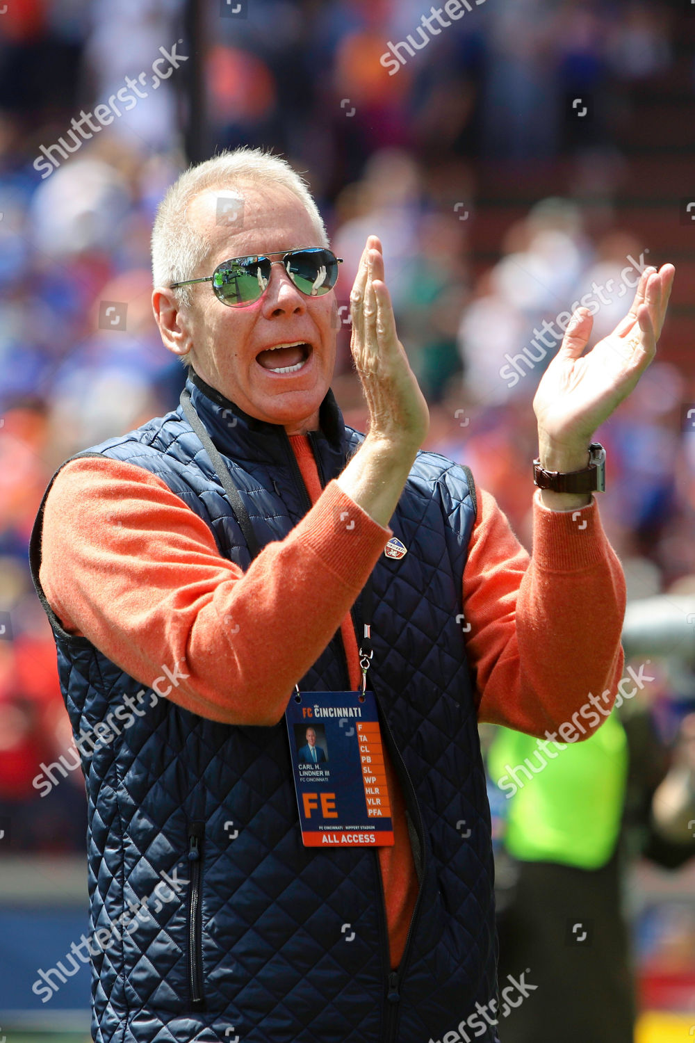 Fc Cincinnati Owner Carl H Lindner Editorial Stock Photo - Stock Image ...